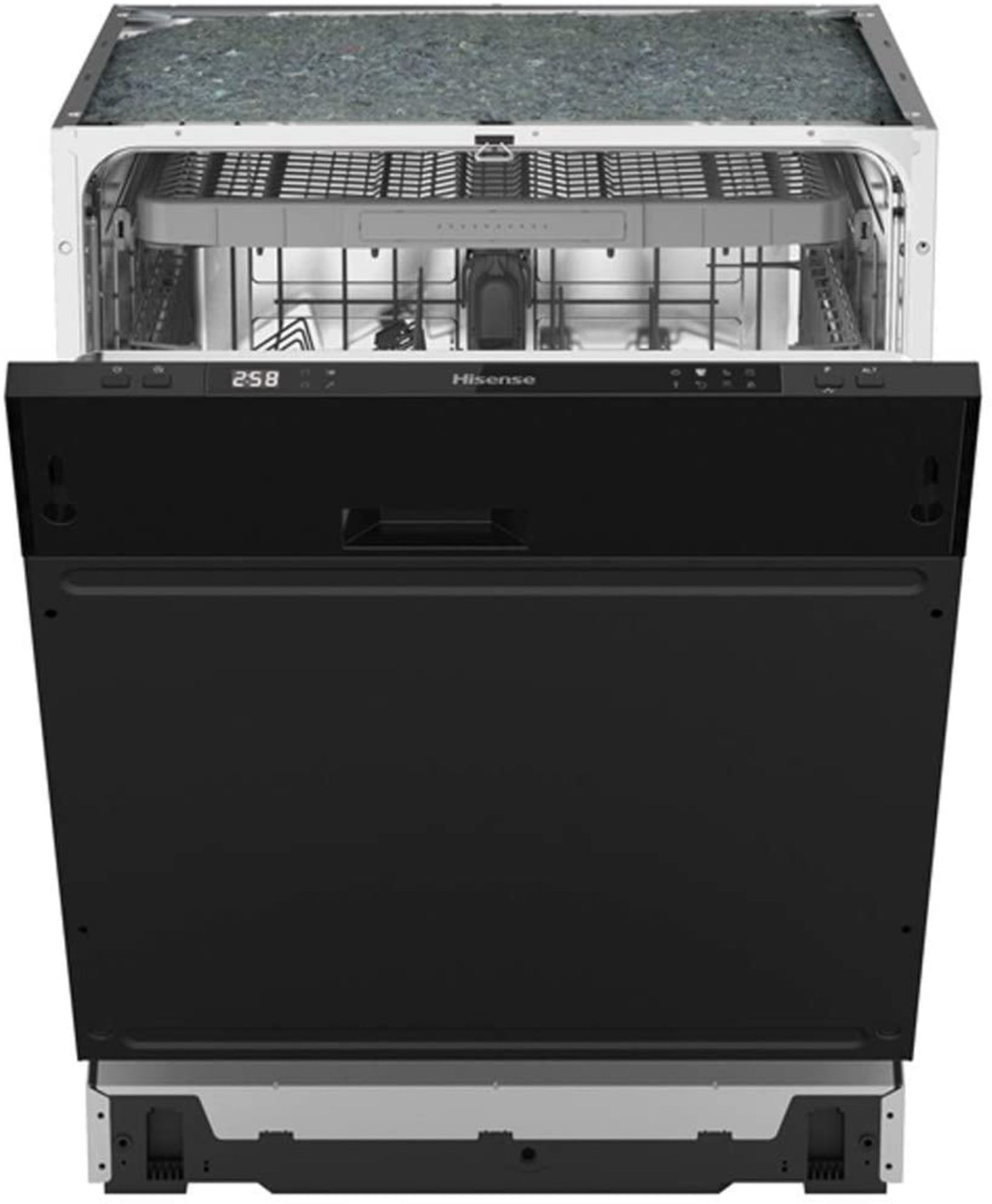 + VAT Grade B ISP £479 - Hisense HV6131 Built-In Dishwasher - 16 Place Settings - 5 Wash Programmes