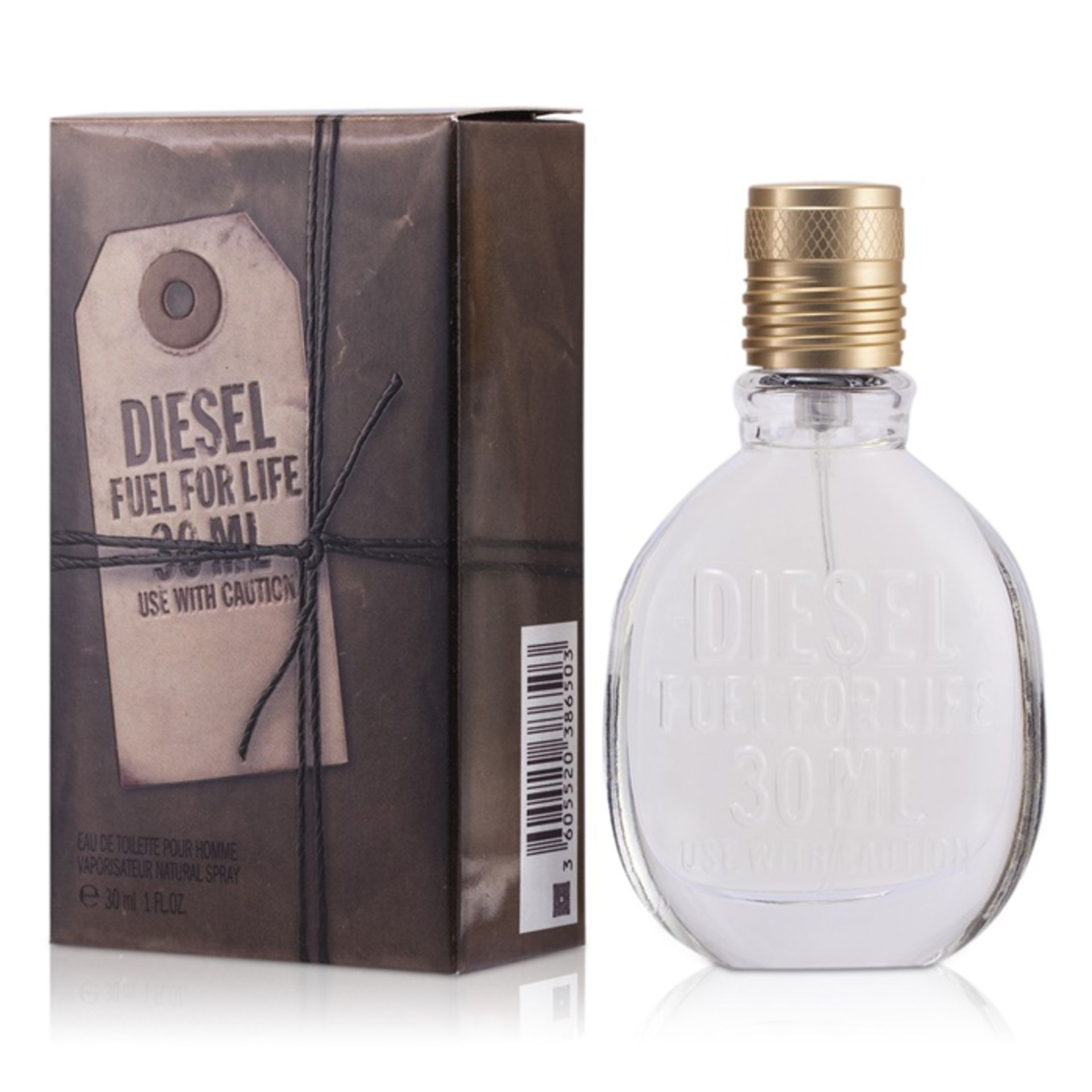 + VAT Brand New Diesel Fuel For Life (M) 30ml EDT Spray