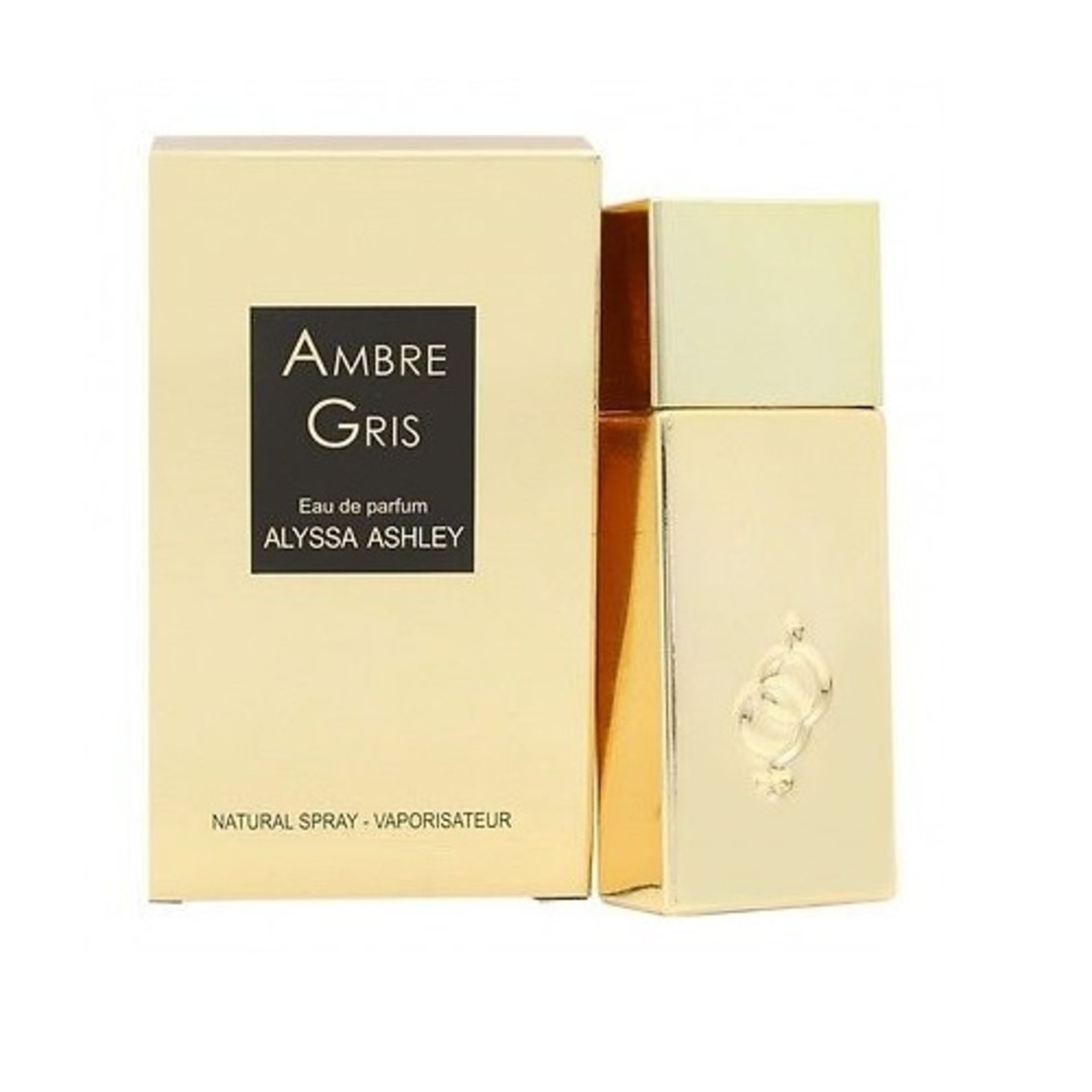 + VAT Brand New Alyssa Ashley Ambre Gris 50ml EDP Spray