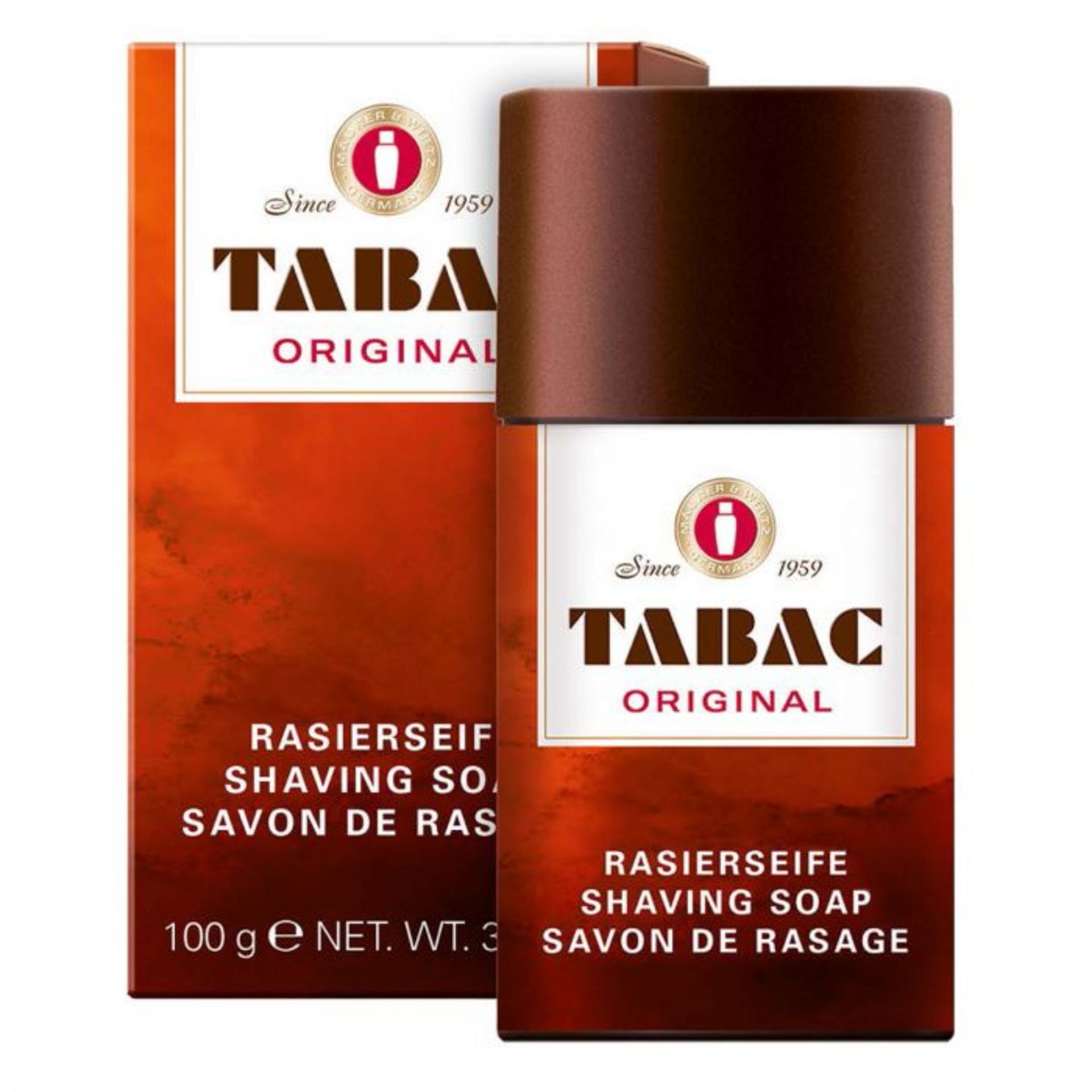 + VAT Brand New Tabac 100g Shaving Soap Stick - RRP £6.10