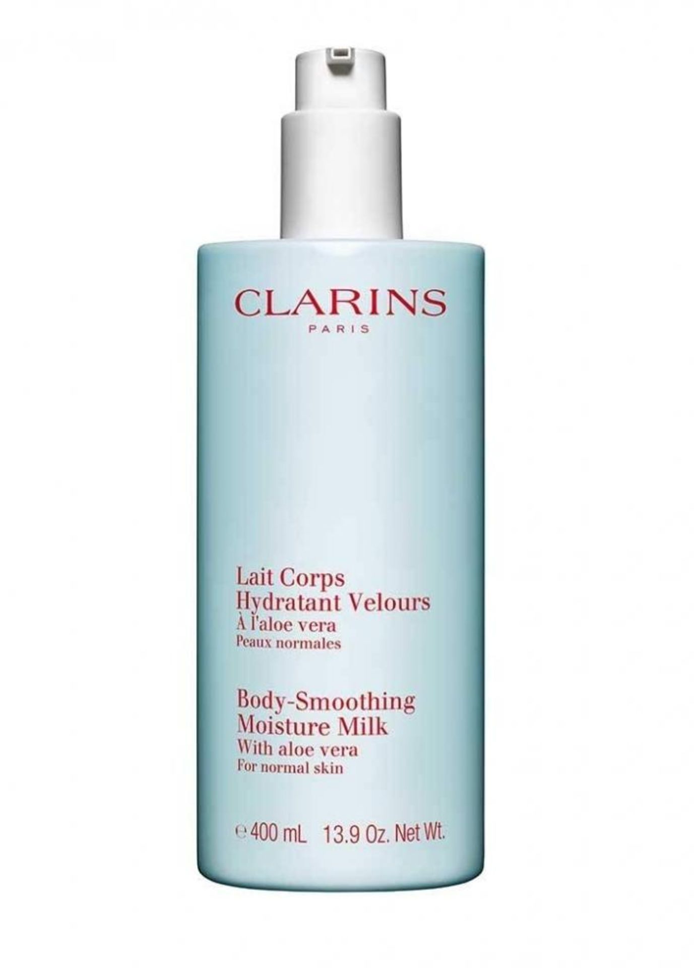 + VAT Brand New Clarins Moisture Milk With Aloe Vera For Nor. Skin 400ml