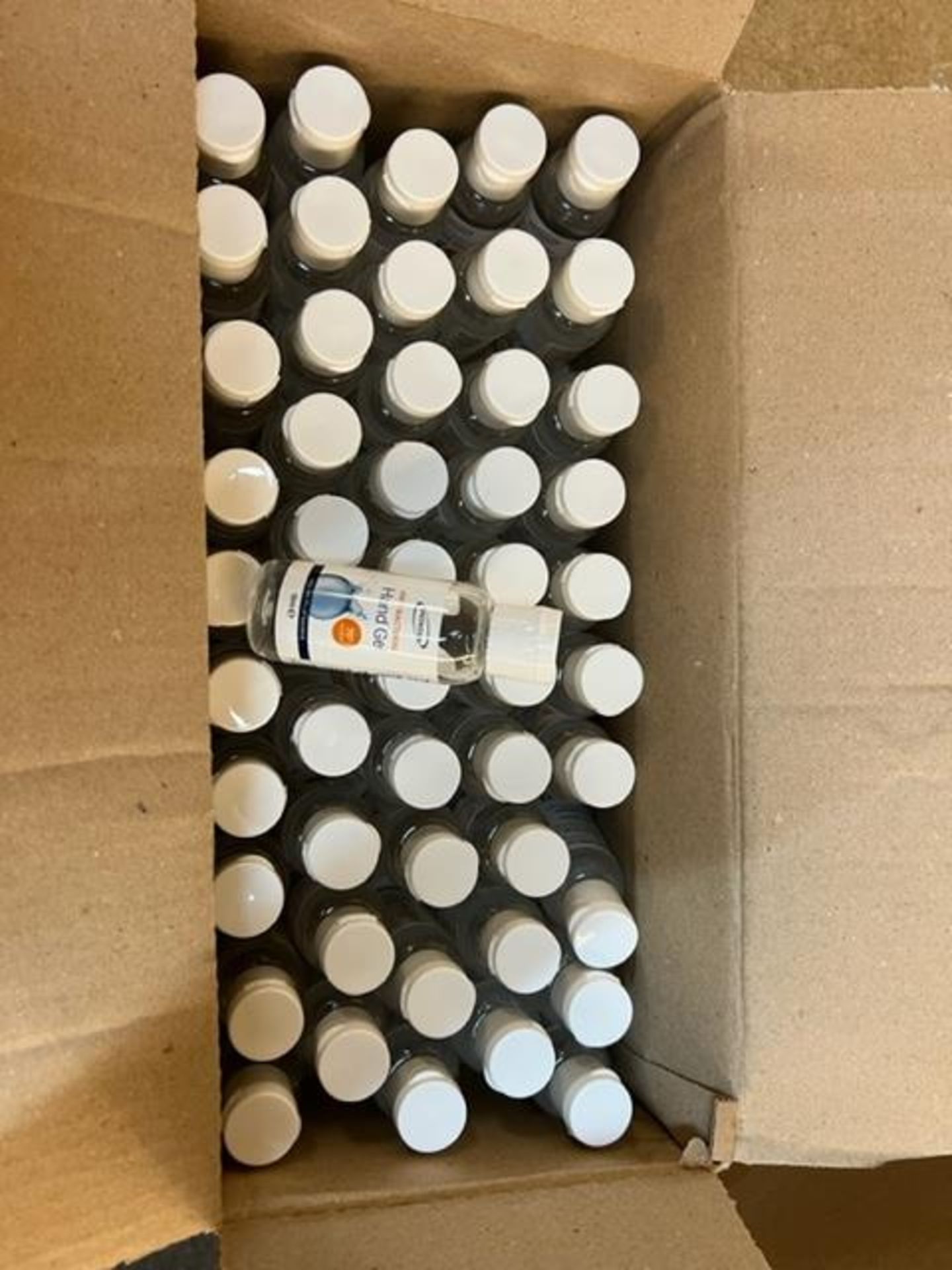 + VAT Brand New 2.5L (50 x 50ml Bottles) Snowden Anti-Bacterial Hand Gel 70% Alcohol - Kills 99.9% - Image 2 of 2