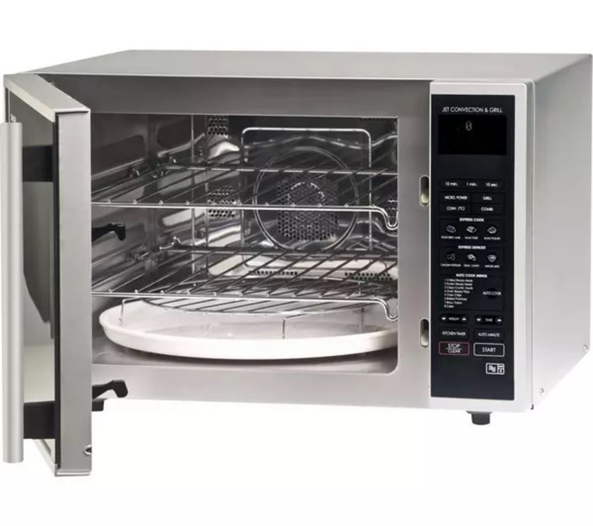 + VAT Grade B ISP £249 - Sharp R959SLMAA Combinaton Microwave - Capacity 40 Litres - 18 Cooking