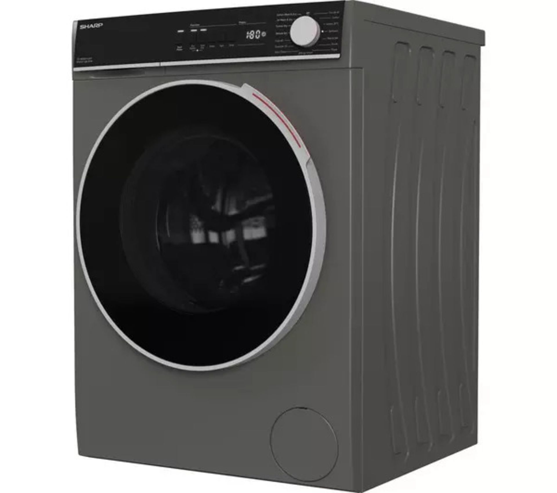 + VAT Grade B ISP £419 - Sharp ES-NDB8144AD-EN 8Kg Washer Dryer - 8Kg Wash & 6Kg Dry Capacity - - Image 2 of 2