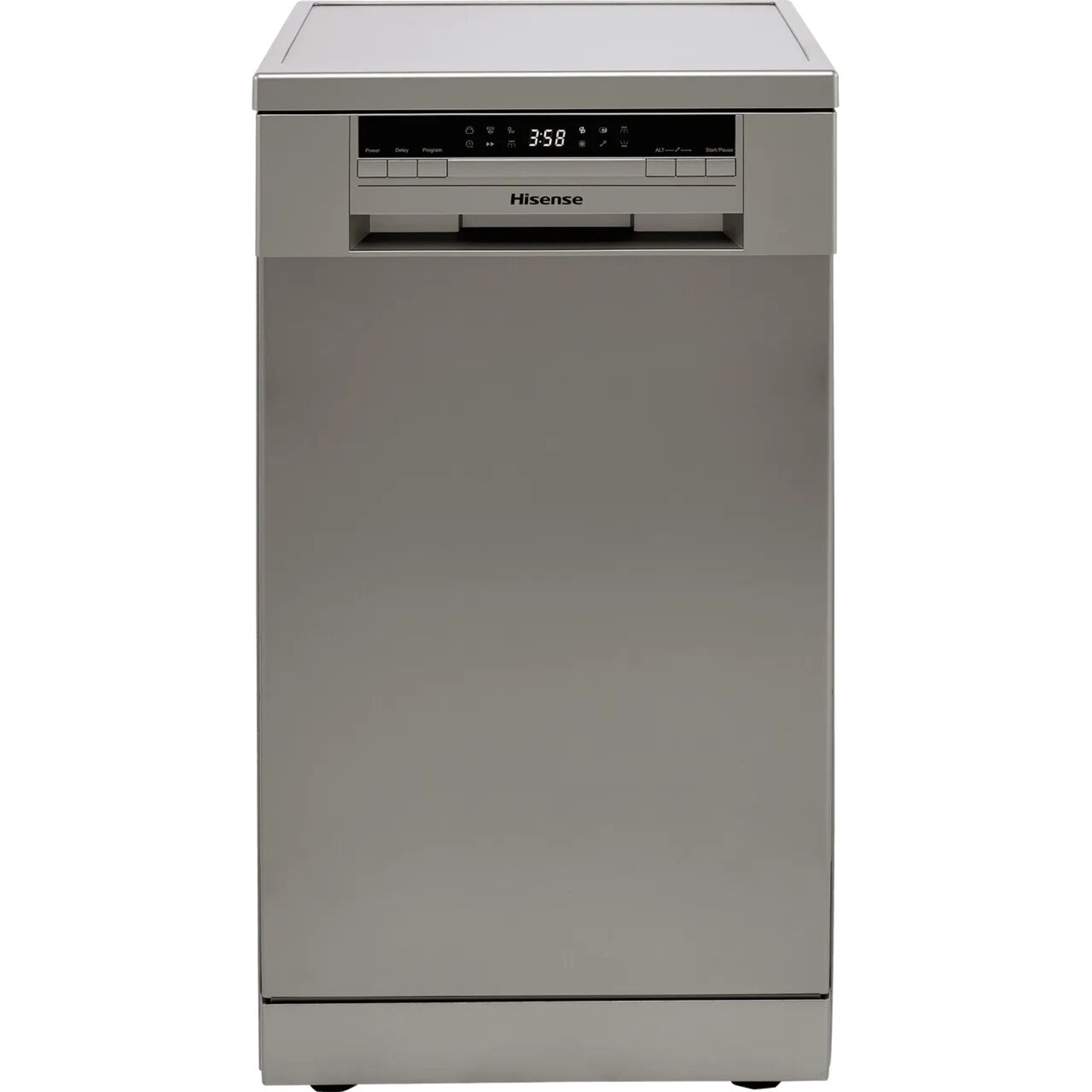 + VAT Grade B ISP £299 - Hisense HS520E40XUK Slimline Dishwasher - 11 Place Settings - 40 Minute