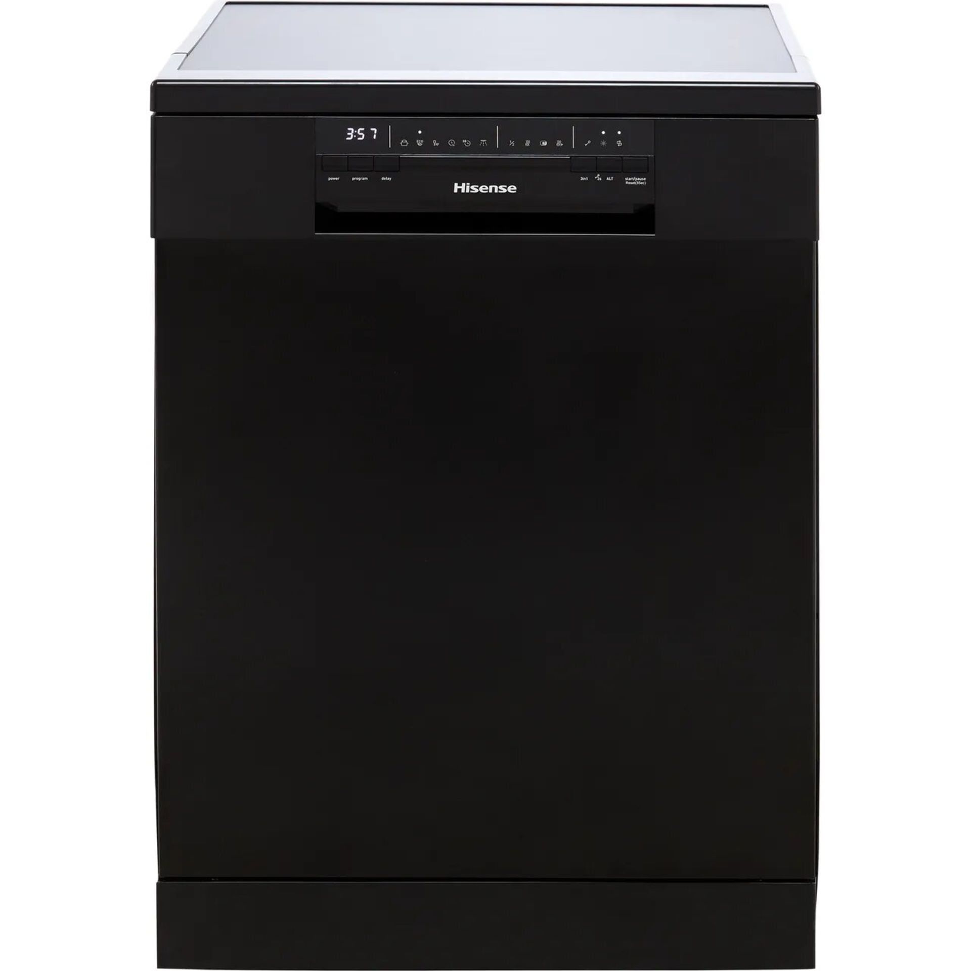 + VAT Grade B ISP £299 - Hisense HS60240BUK Dishwasher - 13 Place Settings - 39 Minute Quick Wash -