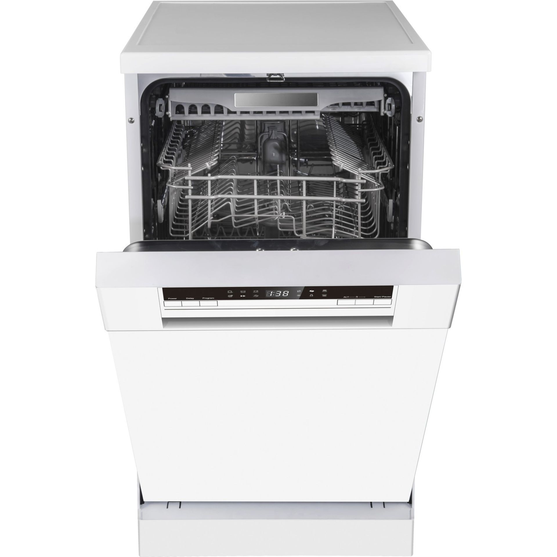 + VAT Grade B ISP £299 - Hisense HS520E40WUK Slimline Dishwasher - 11 Place Settings - 39 Minute