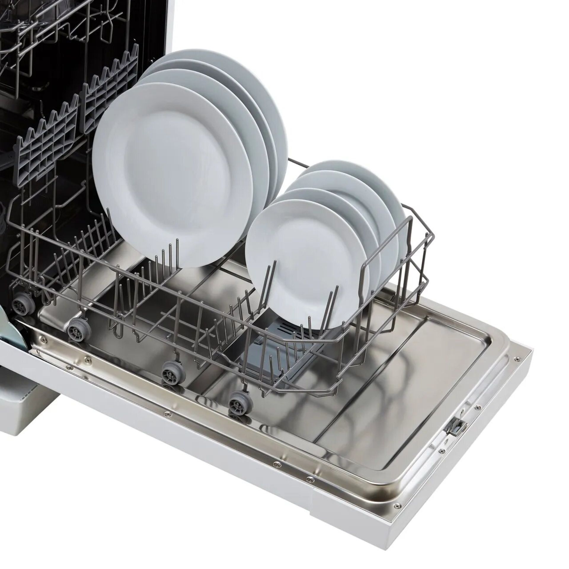 + VAT Grade B ISP £299 - Hisense HS520E40WUK Slimline Dishwasher - 11 Place Settings - 39 Minute - Image 2 of 3