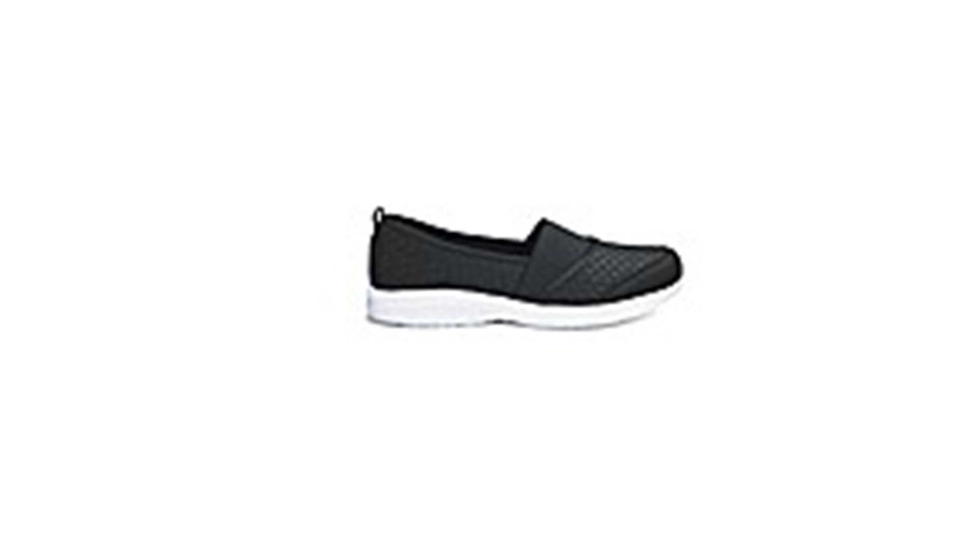 + VAT Brand New Pair Ladies EEE Fit Leisure Shoes Black Size 4