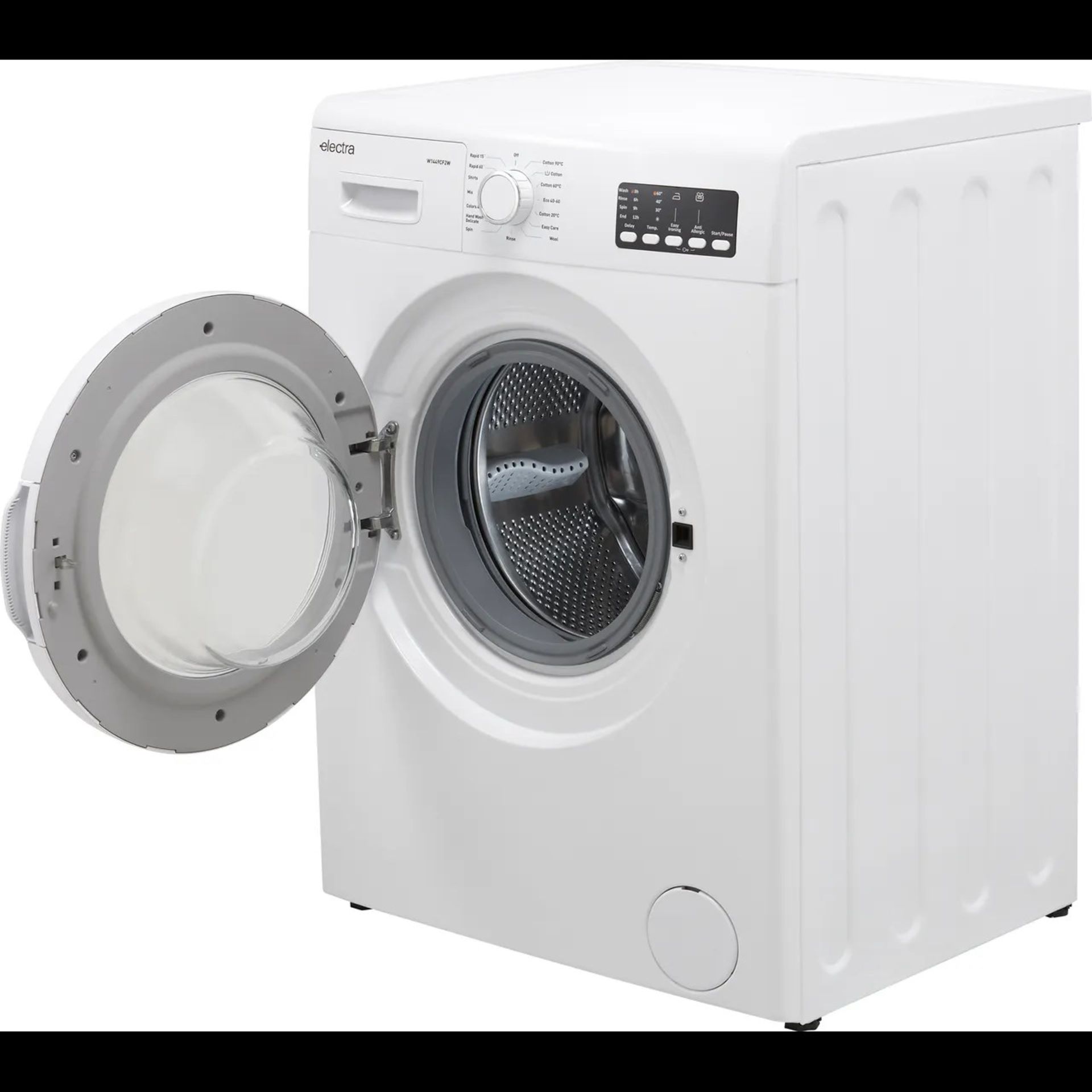 + VAT Grade B ISP £209 - Electra W1449CF2WE 7Kg Washing Machine - 1400 RPM - 15 Minute Quickwash - - Image 2 of 2