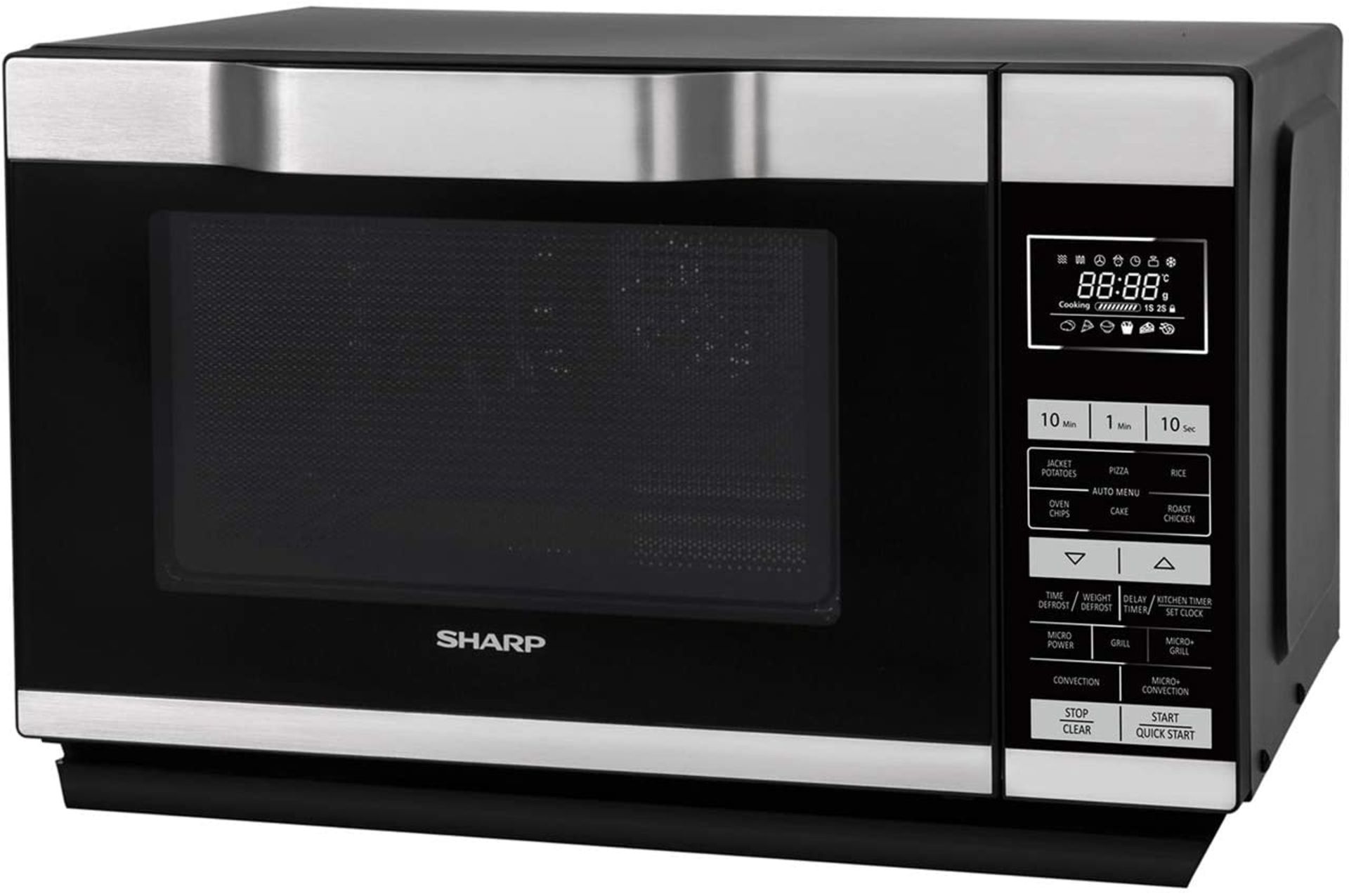 + VAT Grade B ISP £129 - Sharp I Series R861Km 25 Litre Combination Microwave Oven - 900w -