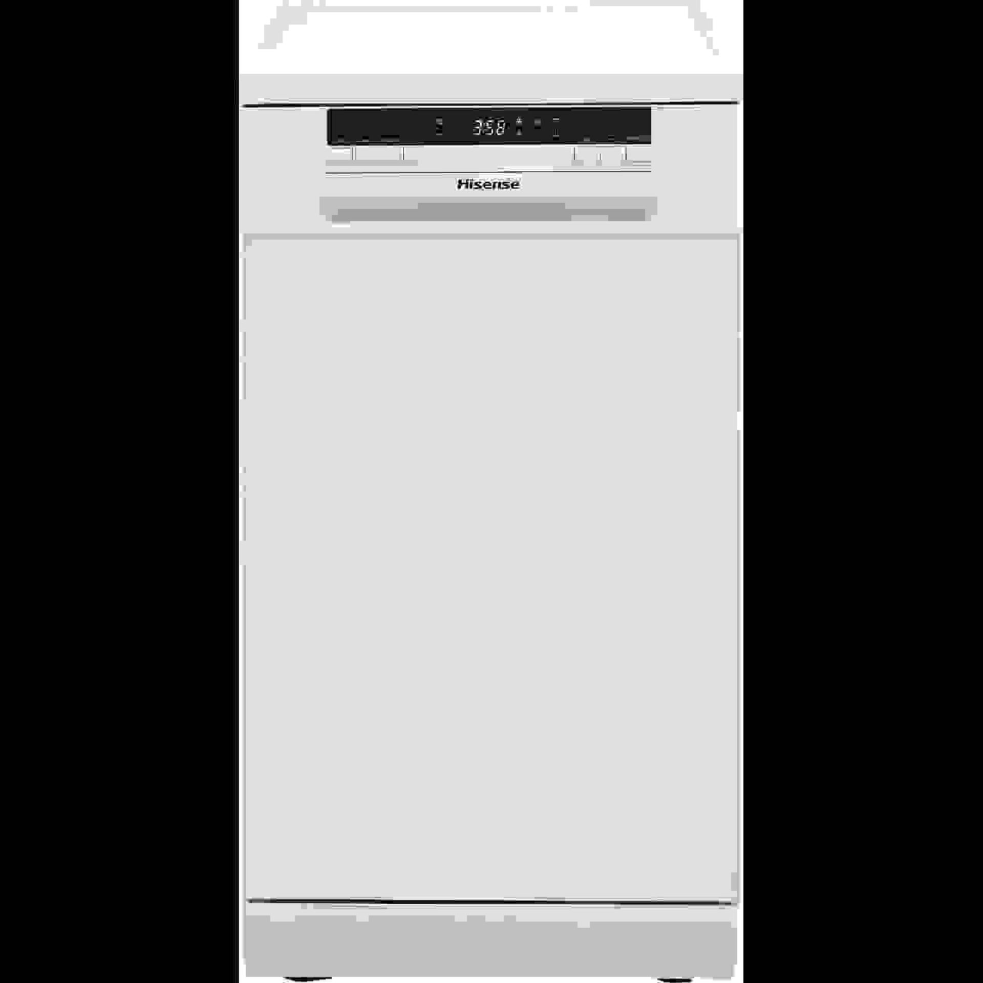 + VAT Grade B ISP £299 - Hisense HS520E40WUK Slimline Dishwasher - 11 Place Settings - 39 Minute