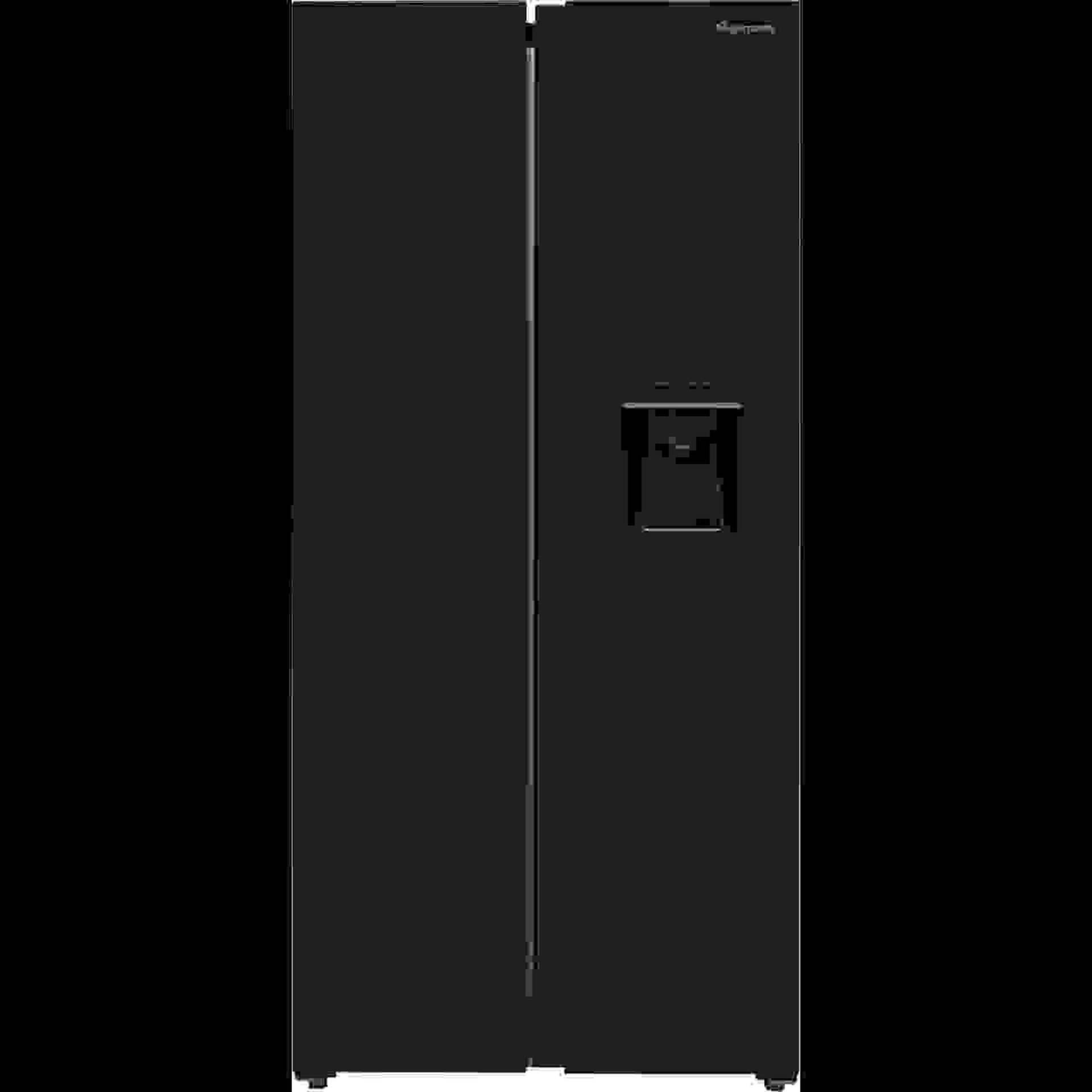 + VAT Grade B ISP £569 - Fridgemaster MS83430BFF American Style Fridge Freezer - Fridge Capacity