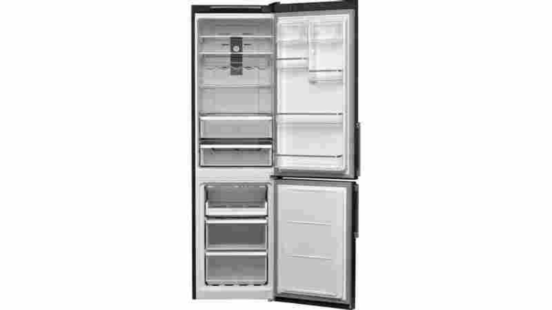 + VAT Grade B ISP £649 - Hotpoint H9T921TKSH2 60/40 Total No Frost Fridge Freezer - Fridge Capacity - Image 2 of 3