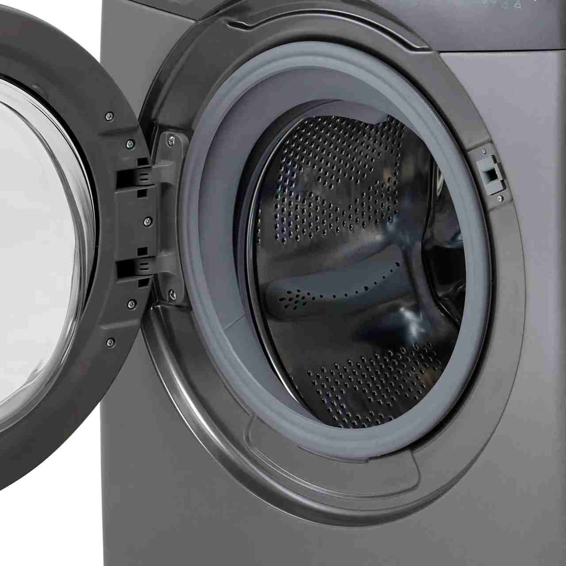 + VAT Grade B ISP £309 - Candy Ultra HCU1492DGGE/1 9Kg Washing Machine - 1400 RPM - 14 Minute Quick - Image 3 of 3