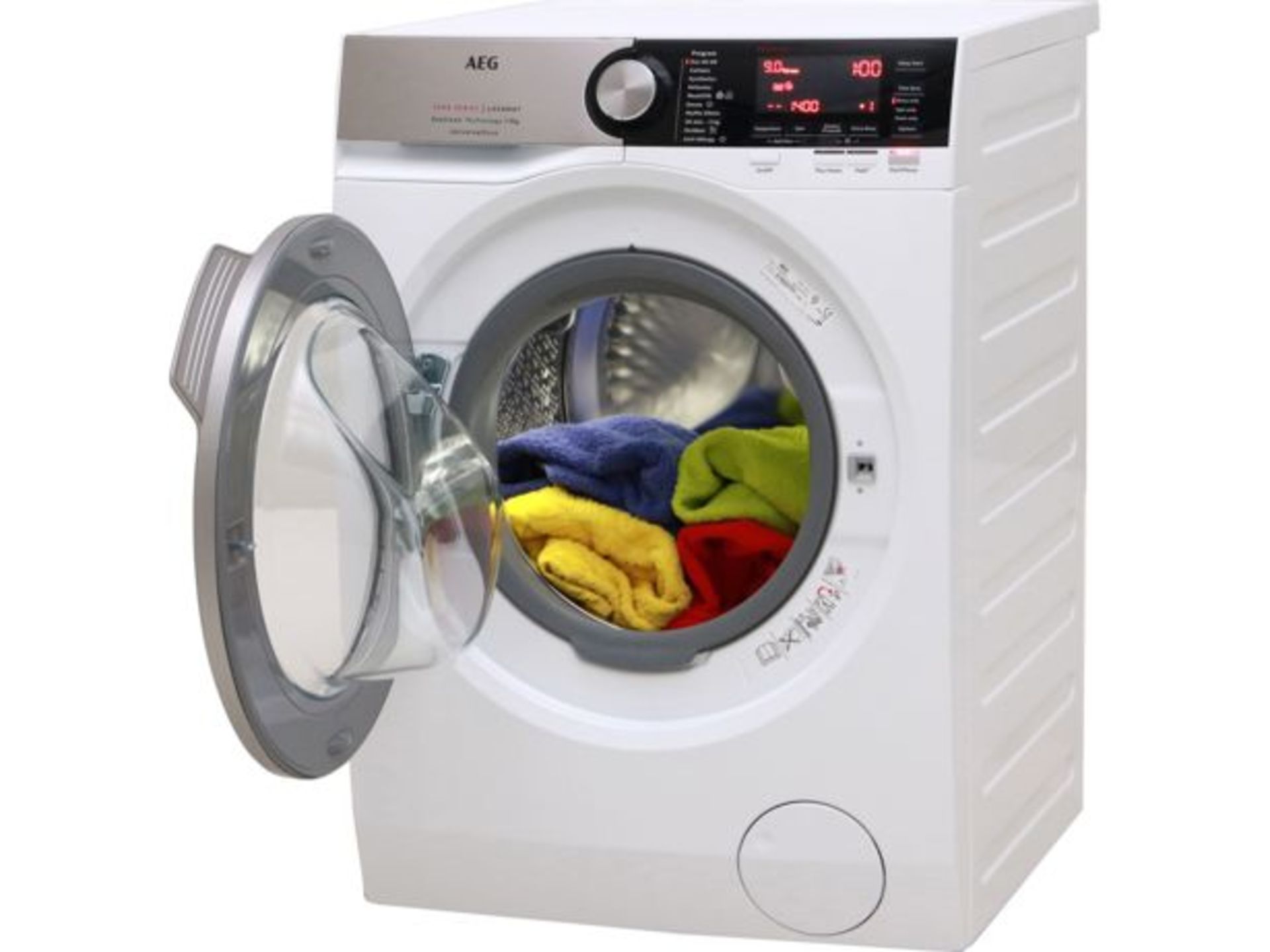 + VAT Grade B ISP £949 - AEG UniversalDose L7FEC946U 9Kg Washing Machine - 1400 RPM - Steam Tech -