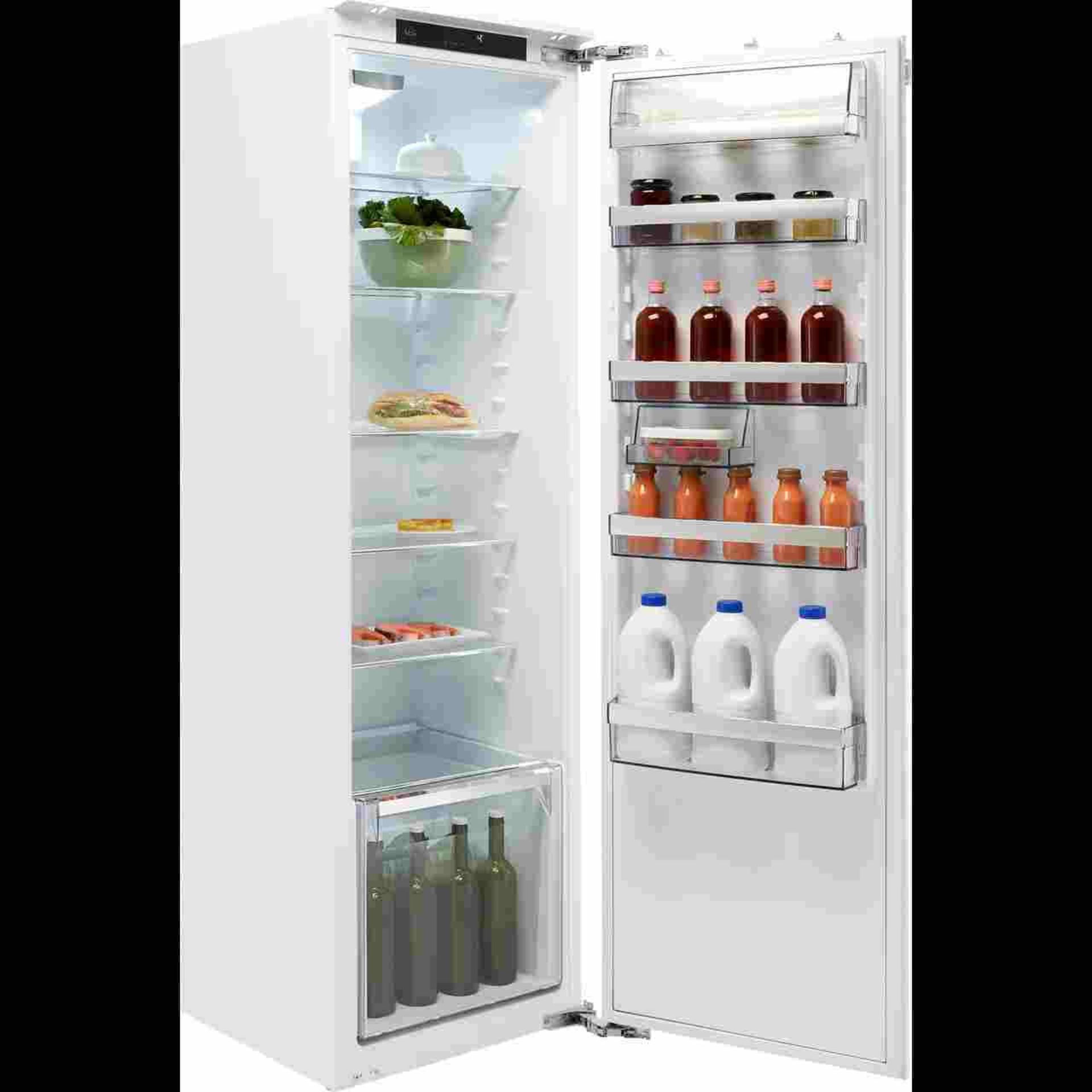 + VAT Grade B ISP £999 - AEG SKB818F1DC Intergrated Upright Fridge With Ice Box - Fridge Capacity - Image 2 of 3