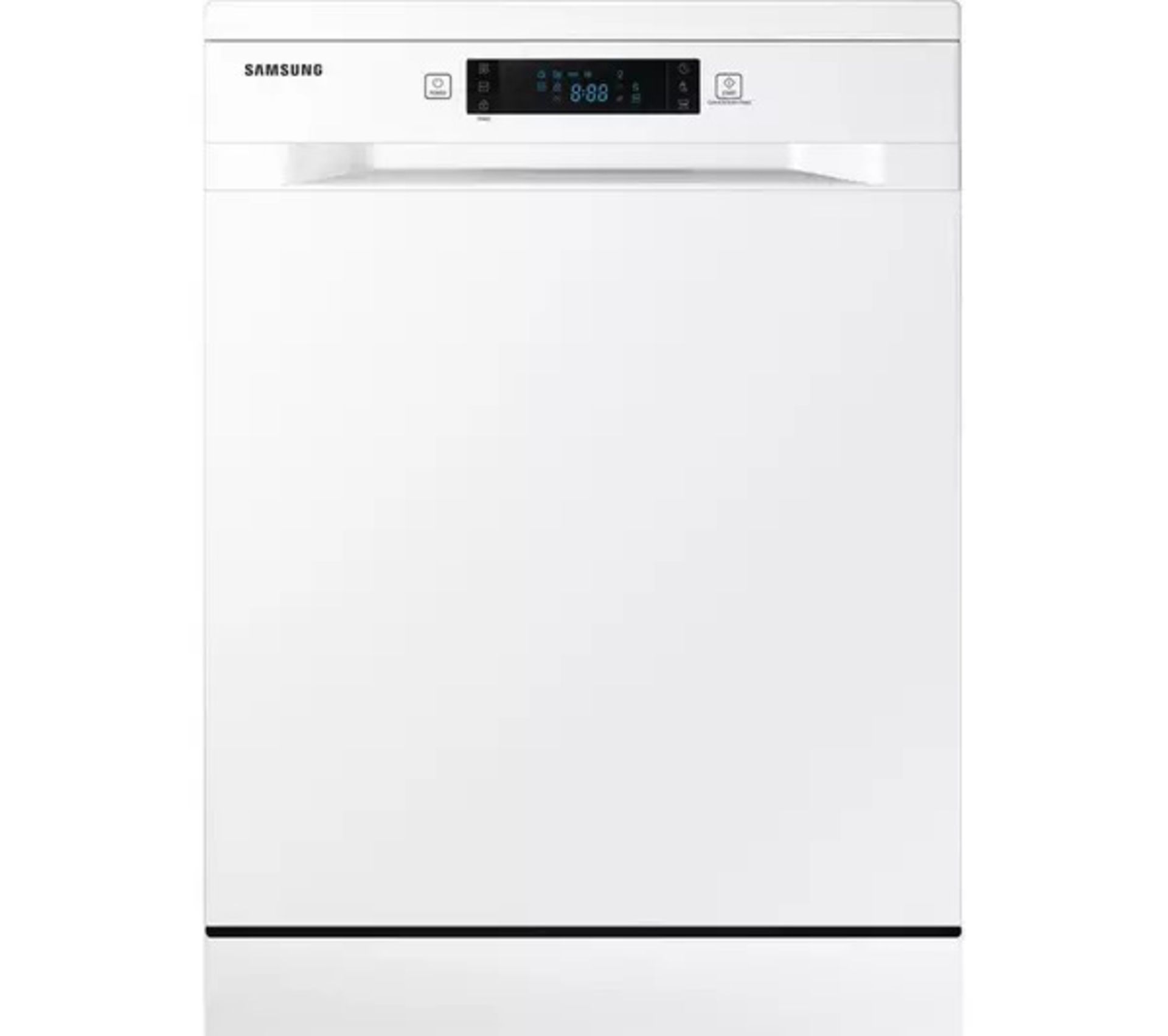 + VAT Grade B ISP £345 - Samsung Series 5 DW60M5050FW Full Size Dishwasher - 13 Place Settings - 60