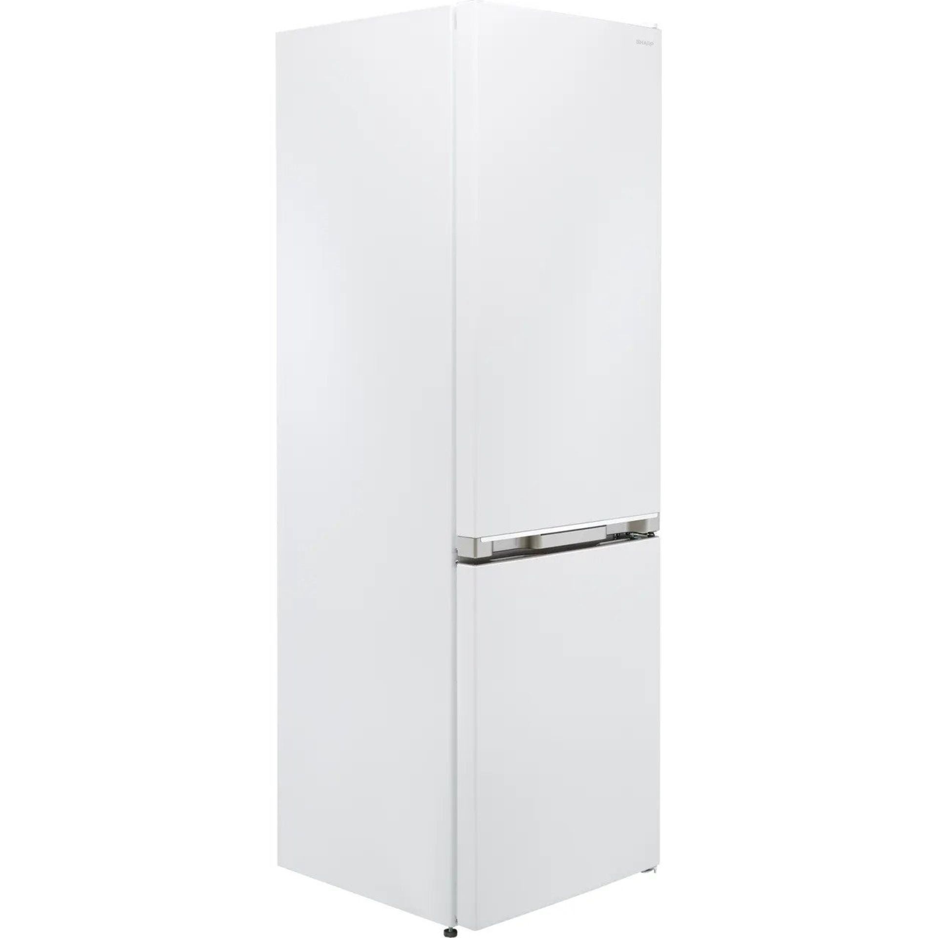 + VAT Grade B ISP £299 - Sharp SJ-BB04DTXWF-EN 60/40 Fridge Freezer - Fridge Capacity 184 Litres -