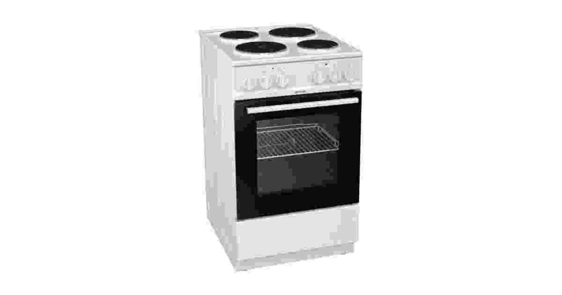 + VAT Grade B ISP £299 - Gorenje E5111WG 50cm Electric Cooker Solid Plate - Electric Fuel - Oven - Image 2 of 2