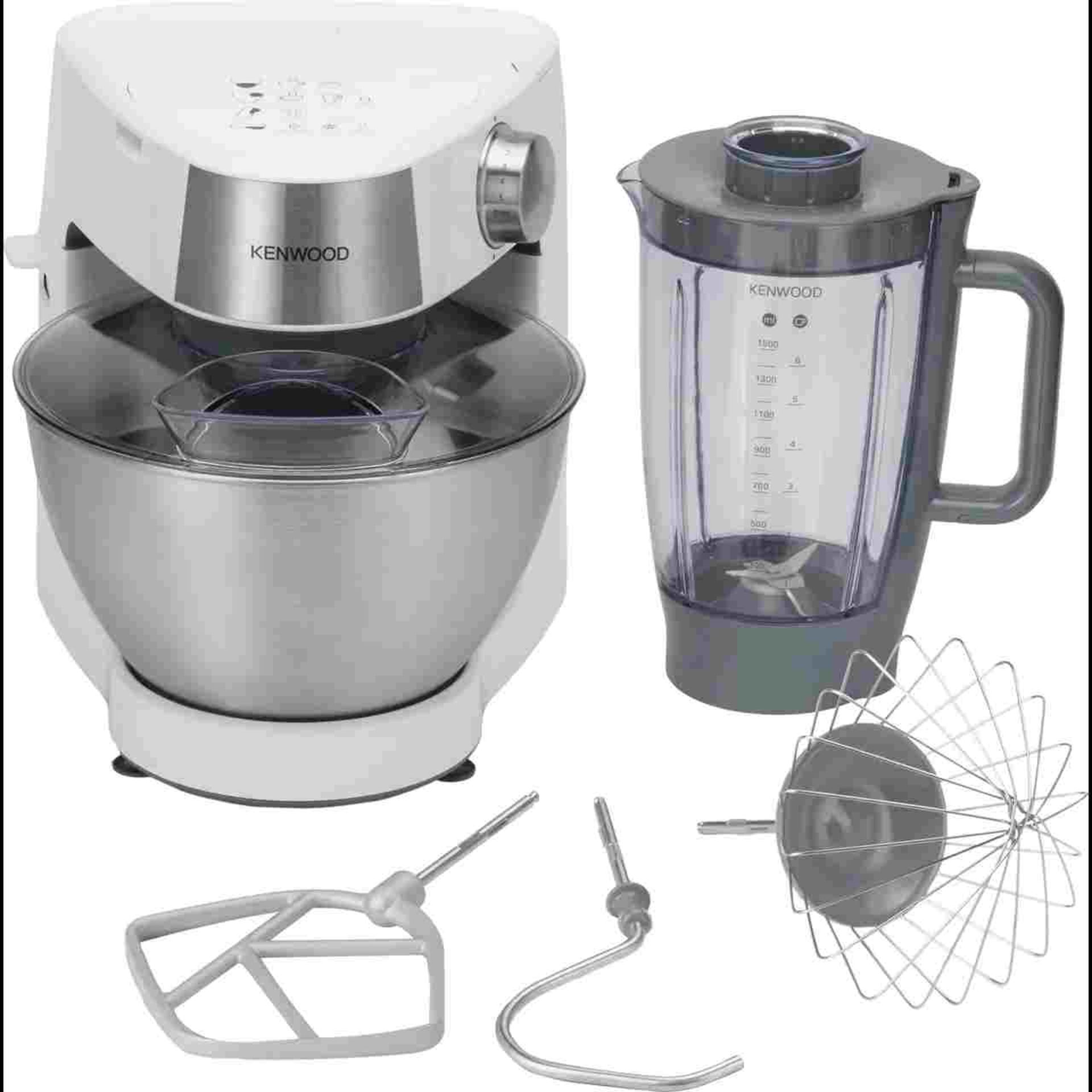 + VAT Grade B ISP £179 - Kenwood Prospero KHC29.B0WH Stand Mixer - 4.3 Litre Bowl - 1000w - Four - Image 2 of 2