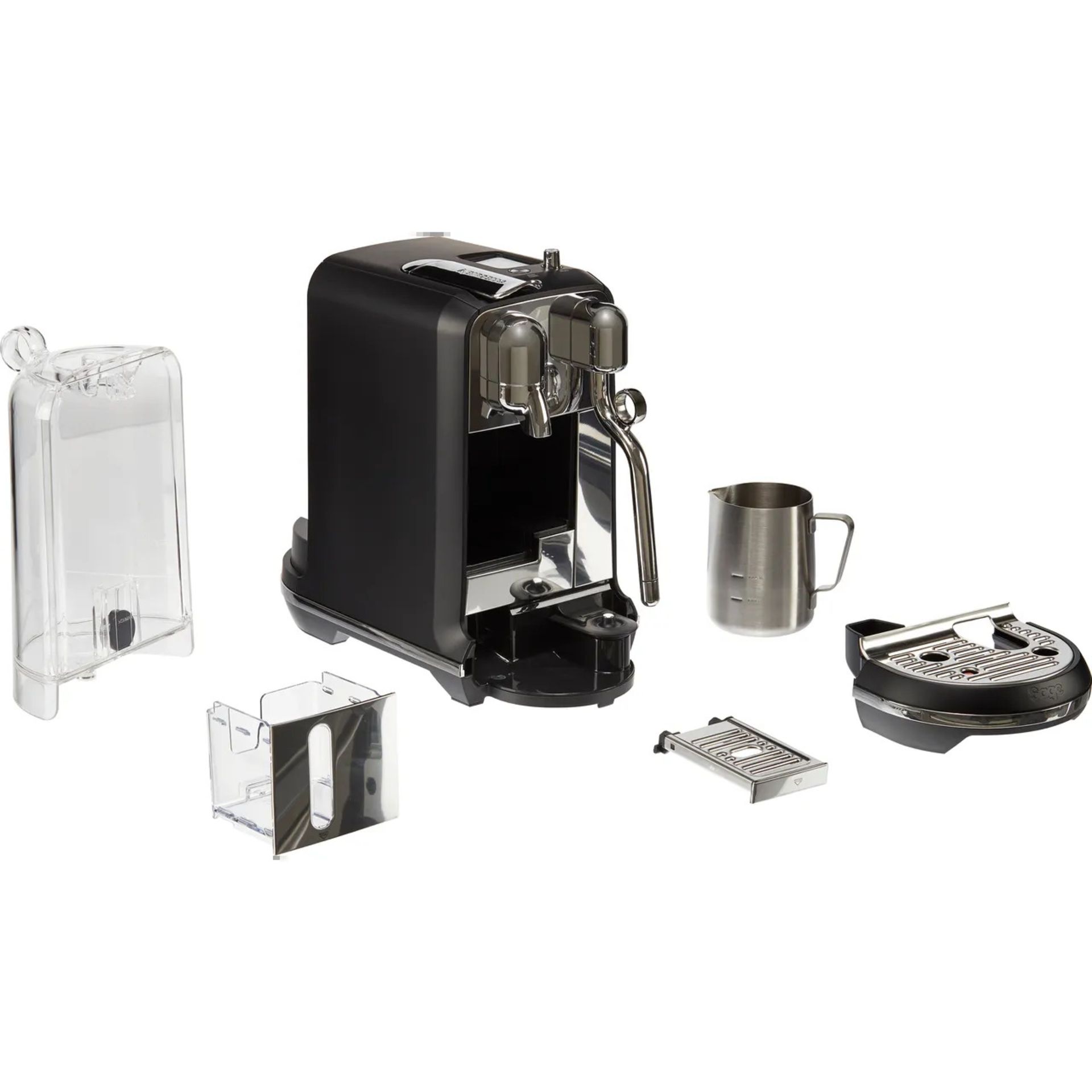 + VAT Grade B ISP £429 - Nespresso By Sage Creatista Plus SNE800BTR Pod Coffee Machine With Milk - Image 3 of 3