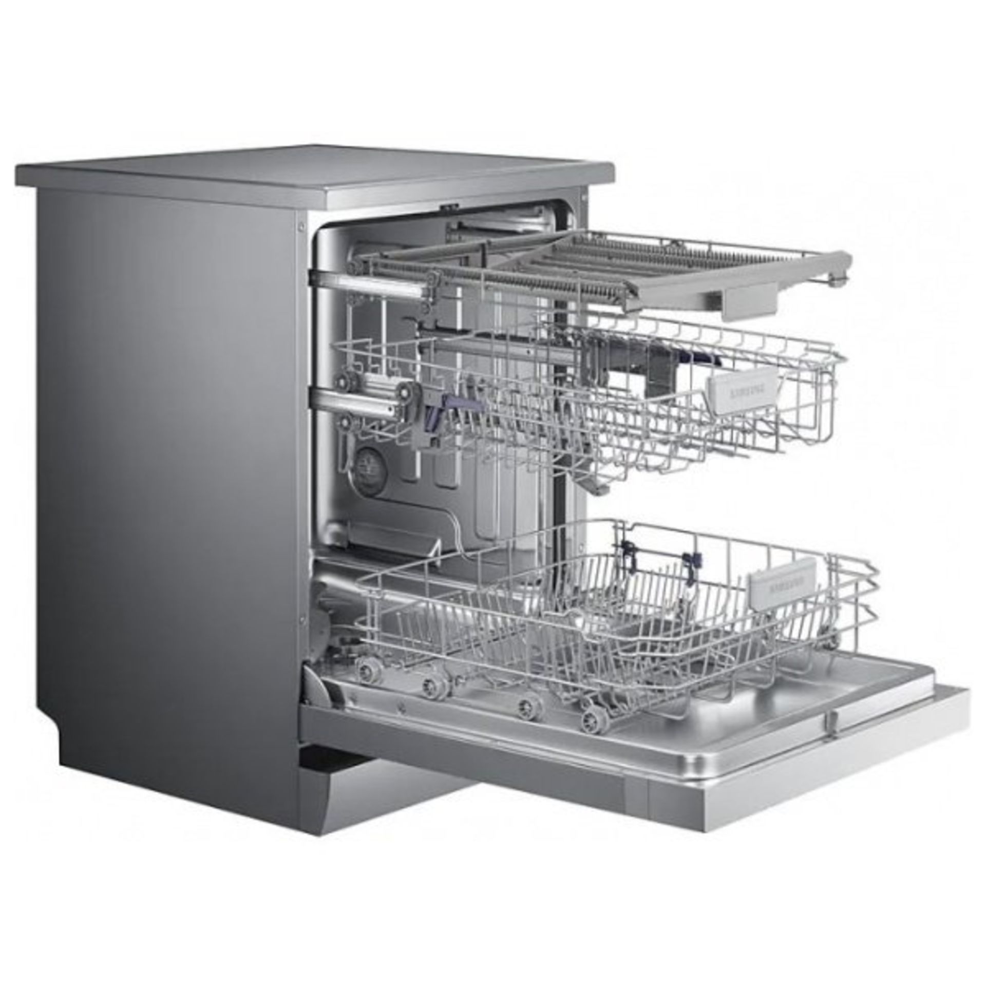 + VAT Grade B ISP £399 - Samsung DW60M5050FS/EU Full Size Dishwasher - 13 Place Settings - 55 - Image 3 of 3