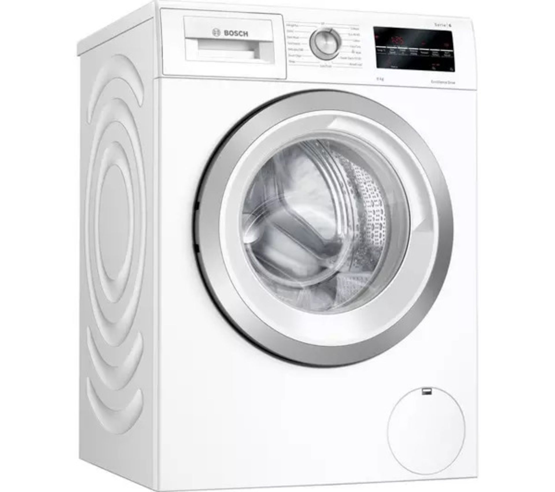 + VAT Grade B ISP £480 - Bosch Serie 6 WAU28T64GB 9kg Washing Machine - 1400 RPM - EcoSilence Drive