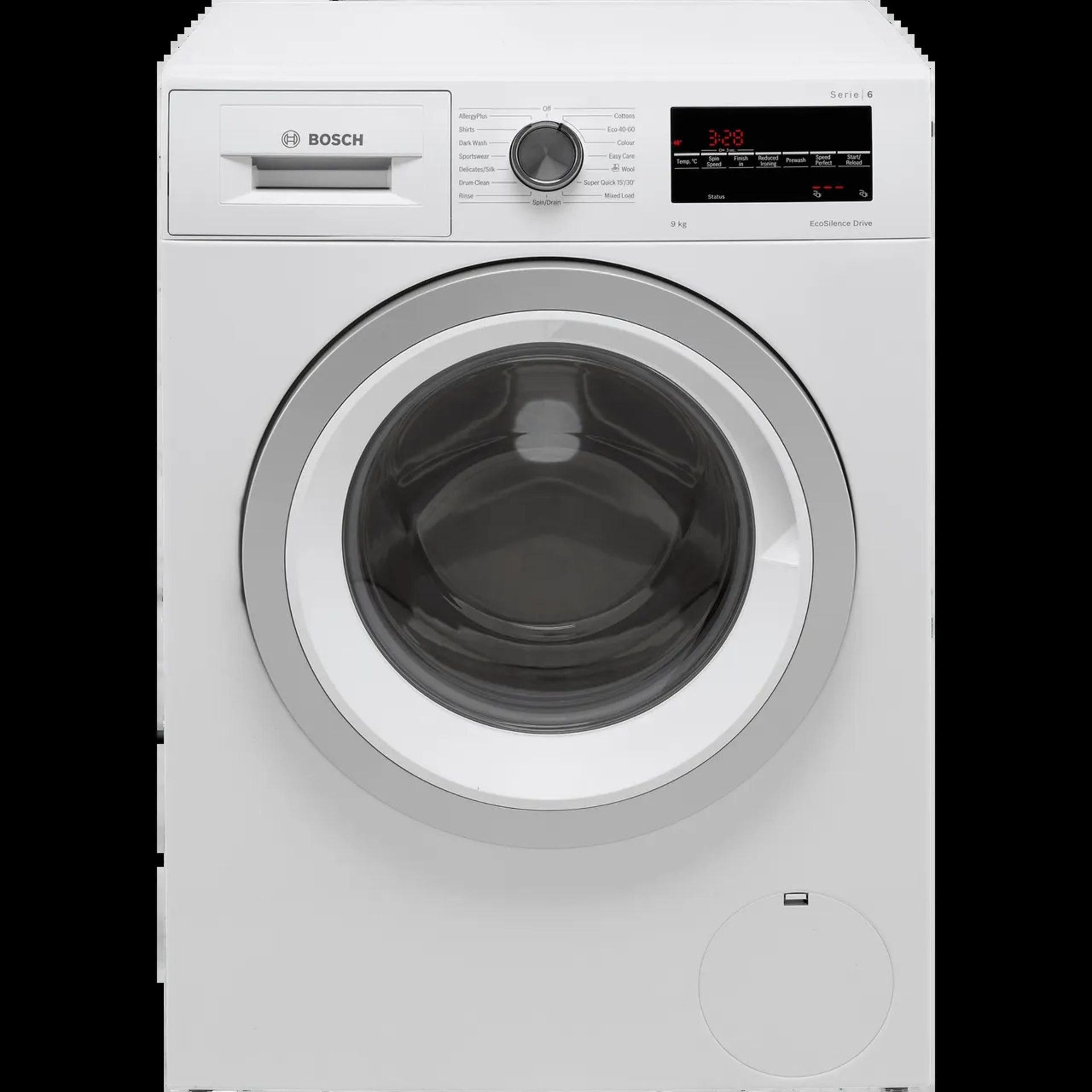 + VAT Grade B ISP £480 - Bosch Serie 6 WAU28T64GB 9kg Washing Machine - 1400 RPM - EcoSilence Drive - Image 2 of 3