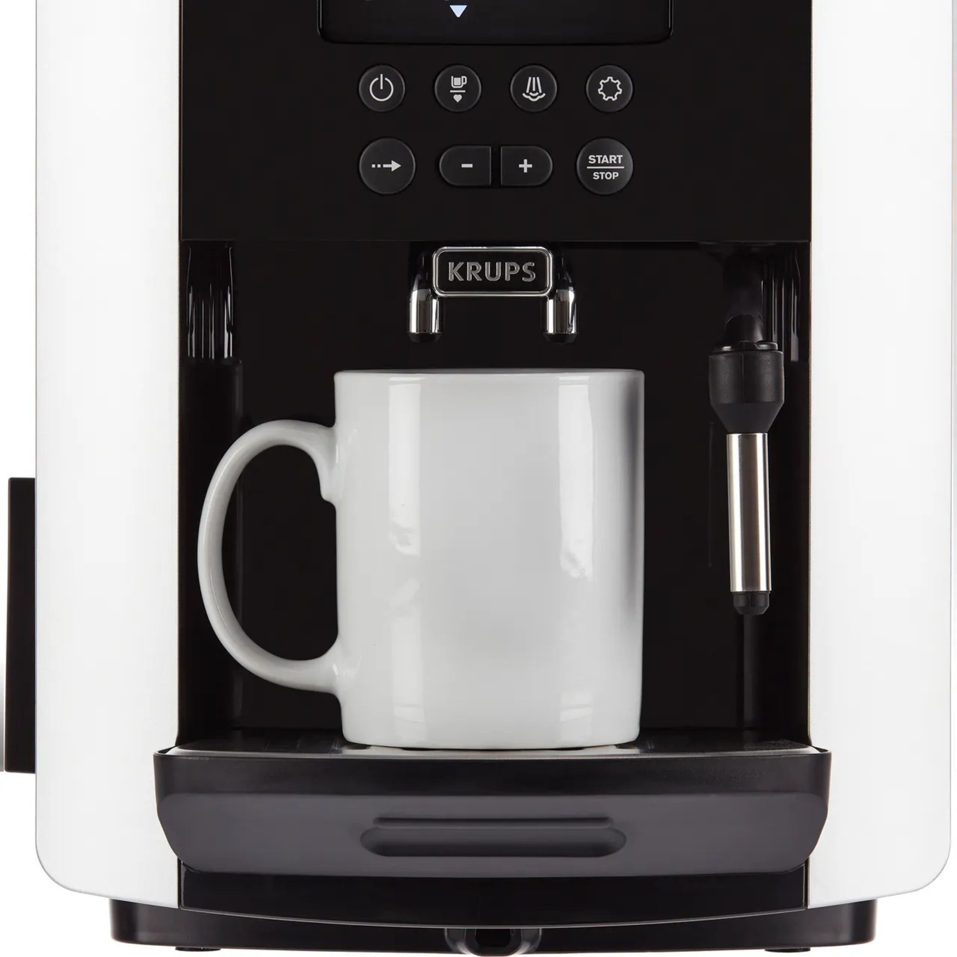 + VAT Grade B ISP £449 - Krups Arabica Digital EA817840 Bean To Cup Coffee Machine - 3 Pre- - Image 3 of 3