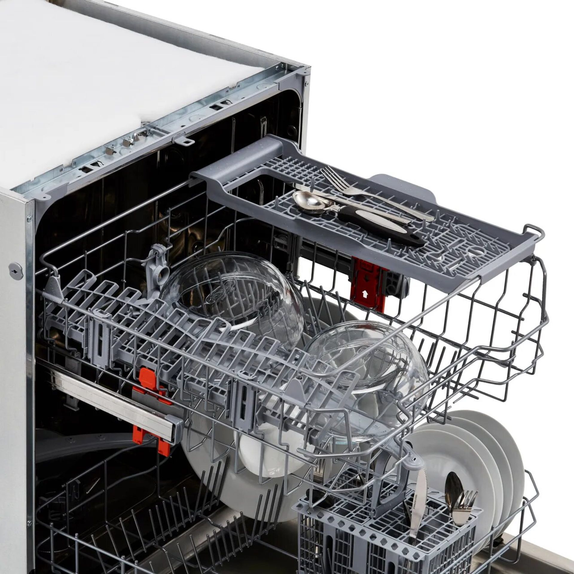 + VAT Grade B ISP £288 - Hotpoint HIC3B19CUK Fully Intergrated Dishwasher - 13 Place Settings - 30 - Image 3 of 3