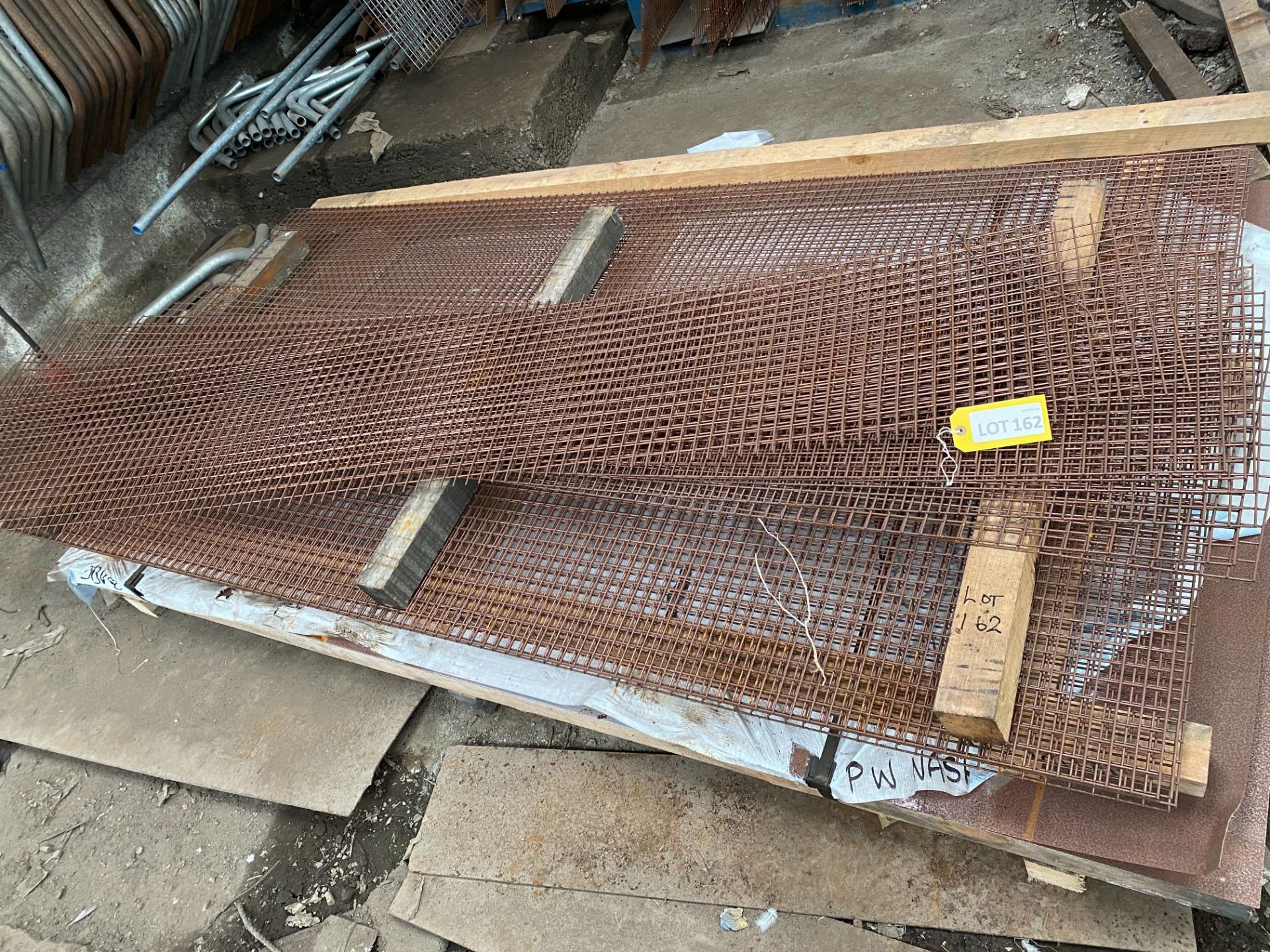 Qty of coated mild steel mesh/handrails as lotted - Image 2 of 10