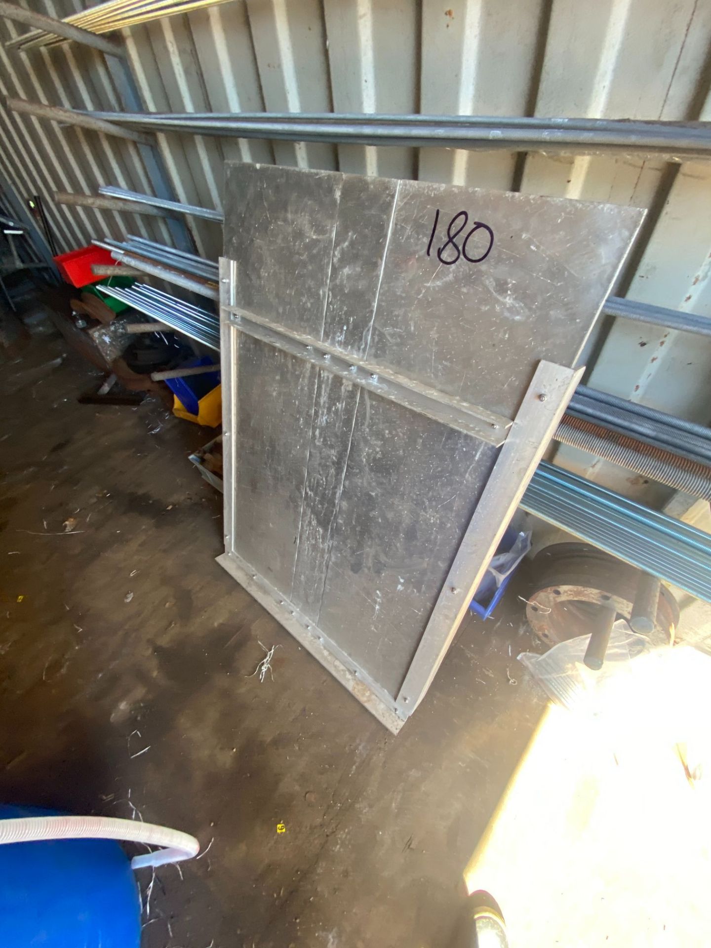 20' steel shipping container with working mortice lock & key - Image 7 of 12