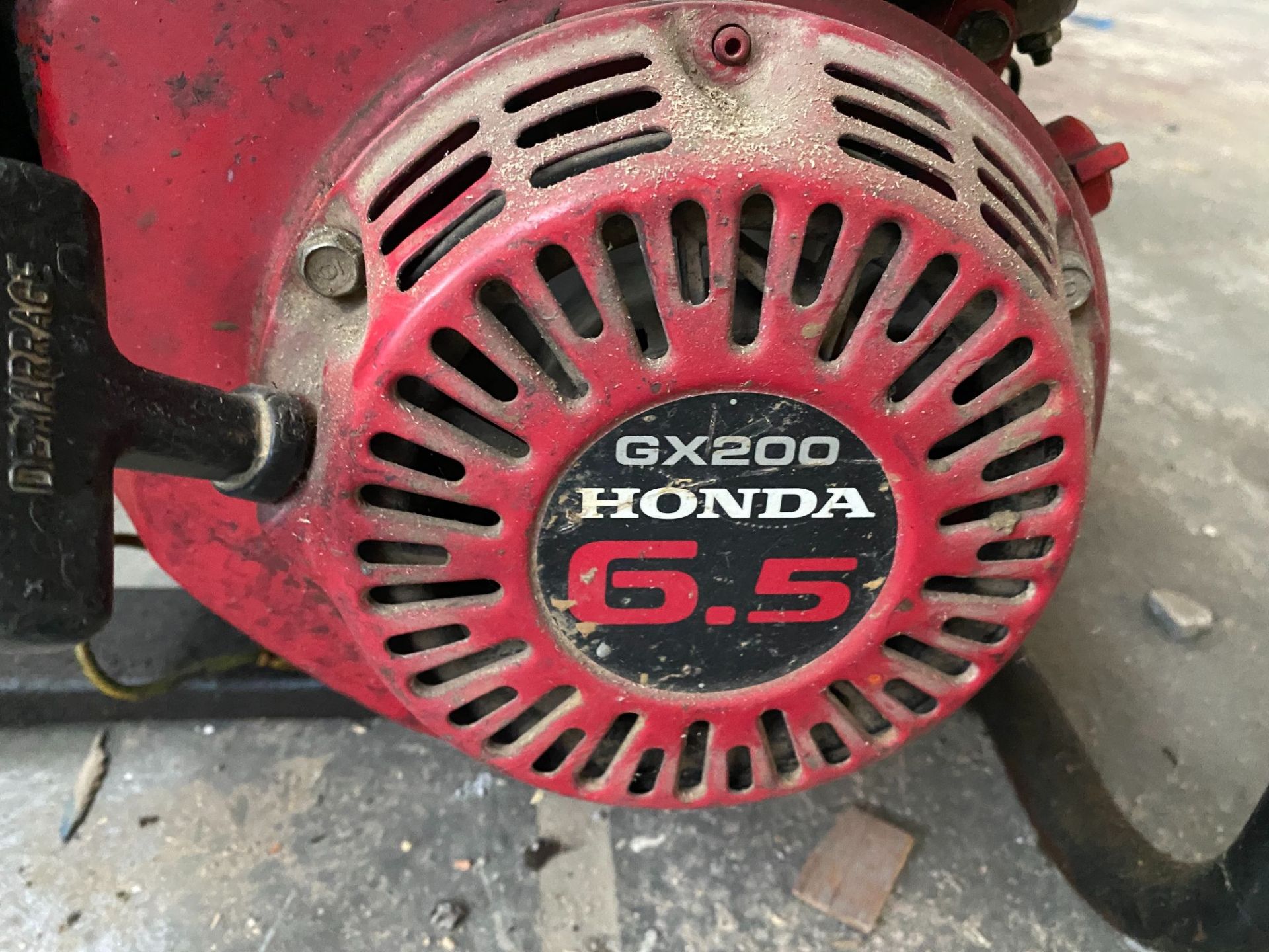 Honda GX200 6.6 HP portable petrol generator (condition unknown) - Bild 2 aus 2
