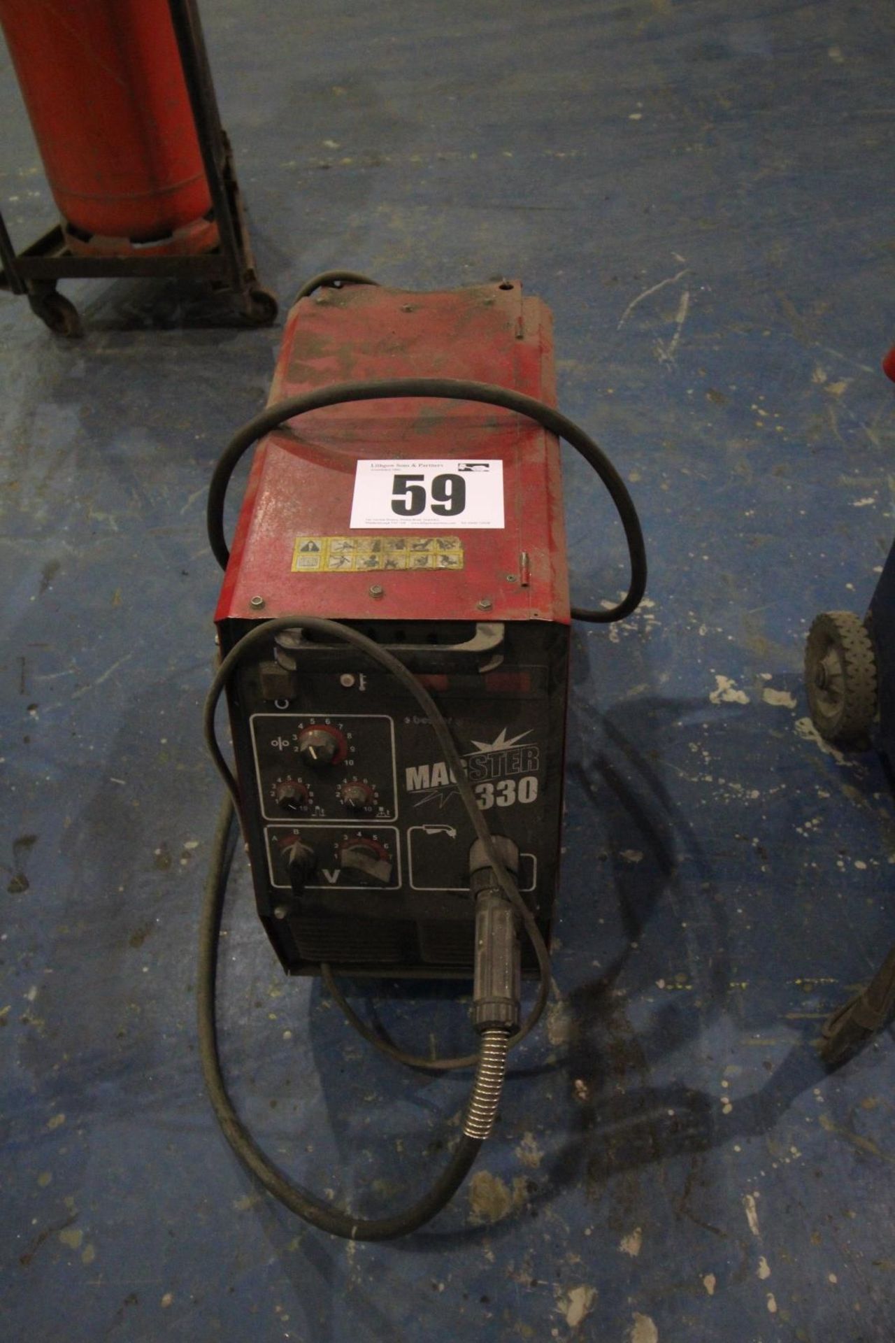 MAGSTER 330, 3-PHASE MIG WELDER