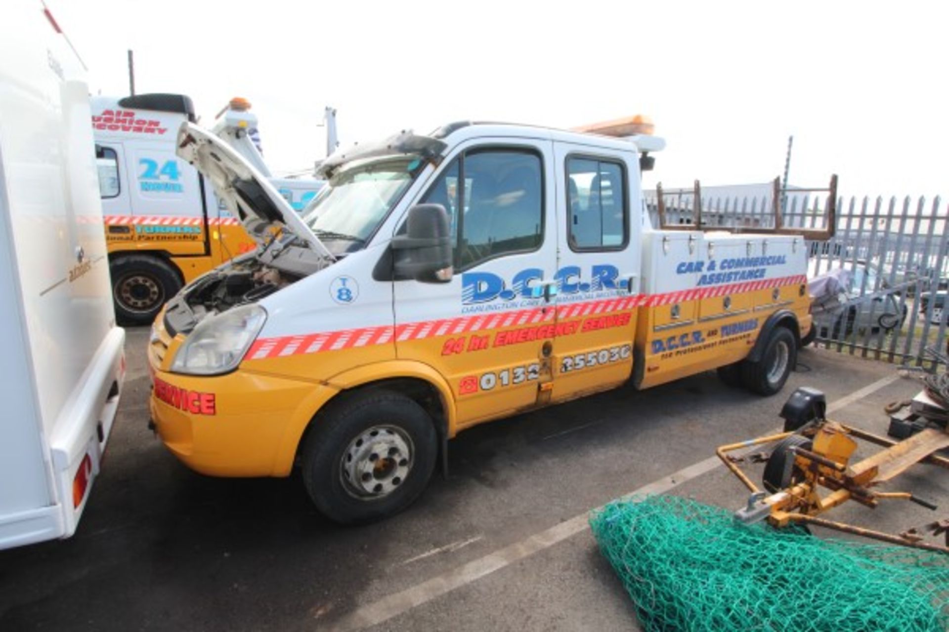 NX57 FWB. JANUARY 2008, IVECO 65C18 SPEC FRAME RECOVERY TRUCK, 2998CC DIESEL ENGINE, 6500KG GROSS - Image 25 of 34