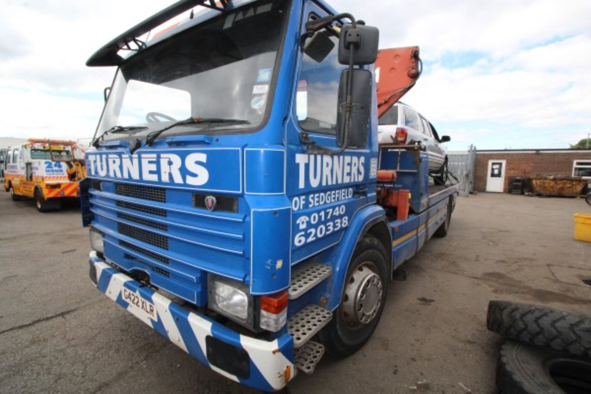 G422 XLR. SEPTEMBER 1989, SCANIA PE93 ML, 4x2 RECOVERY TRUCK, COMPLETE WITH TILT AND SLIDE WITH - Image 14 of 32