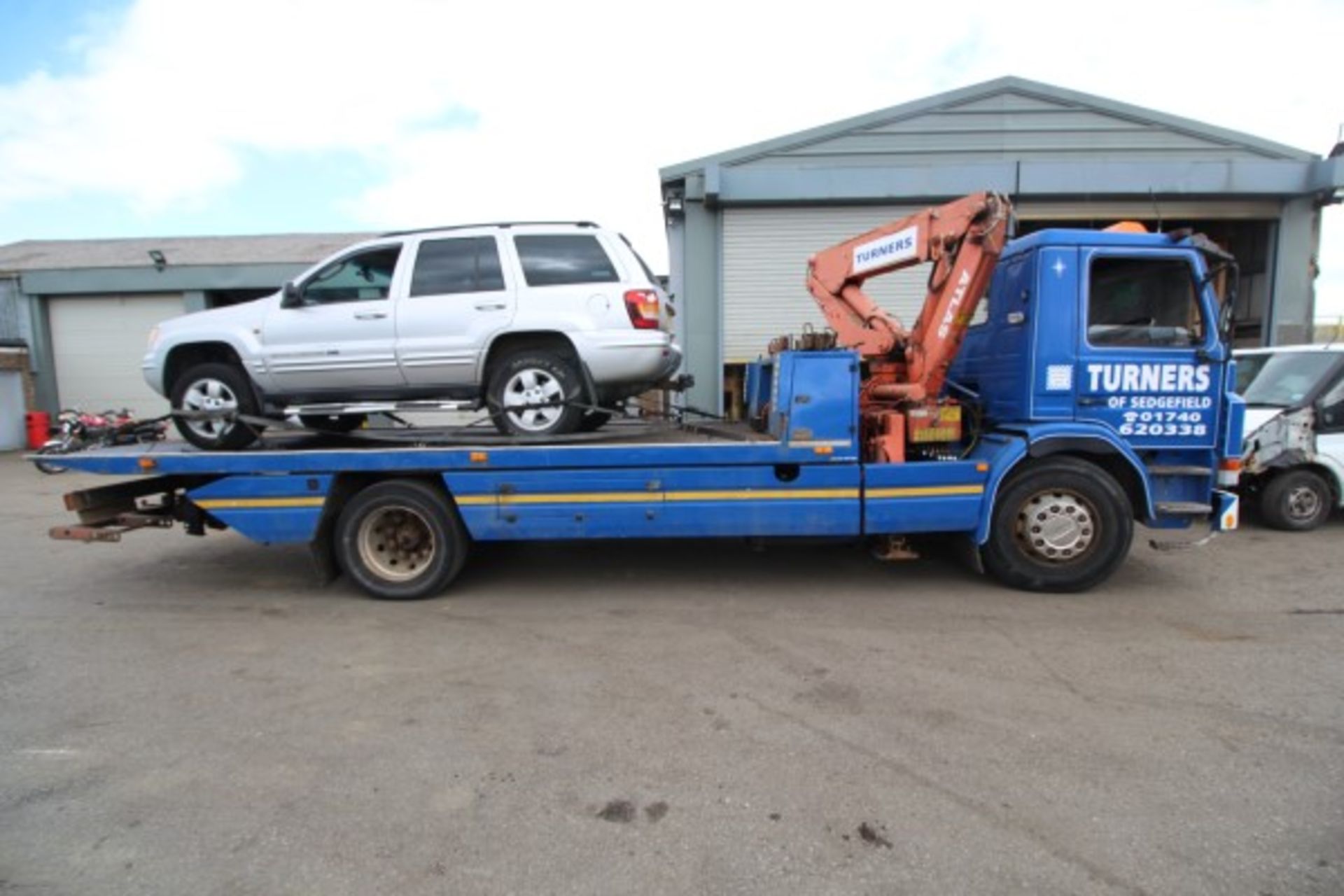 G422 XLR. SEPTEMBER 1989, SCANIA PE93 ML, 4x2 RECOVERY TRUCK, COMPLETE WITH TILT AND SLIDE WITH