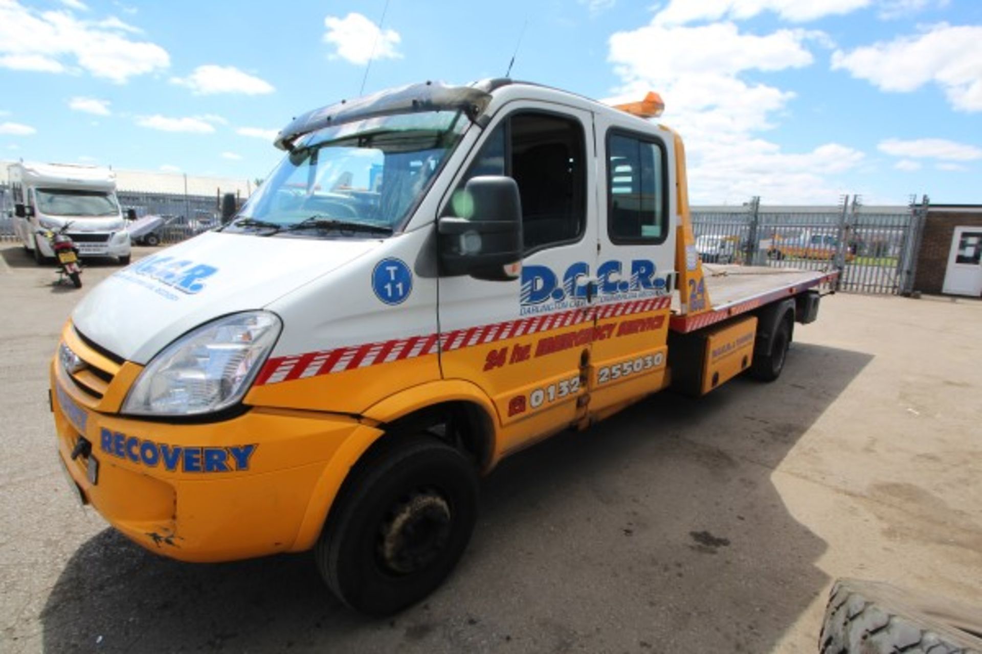 NX03 AUH. MARCH 2003, IVECO 65C15 DOUBLE CAB, SLIDE AND TILT COMPLETE WITH SPECFRAME AND REMOTE - Image 4 of 25