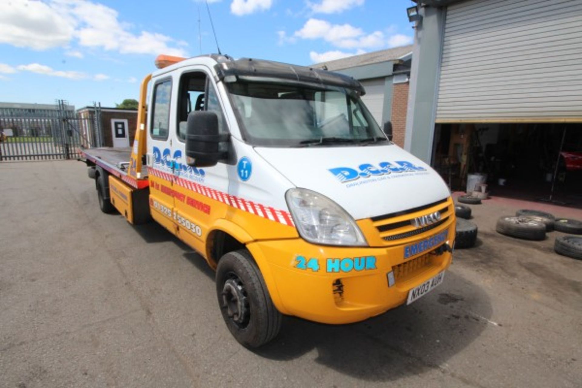 NX03 AUH. MARCH 2003, IVECO 65C15 DOUBLE CAB, SLIDE AND TILT COMPLETE WITH SPECFRAME AND REMOTE - Image 3 of 25