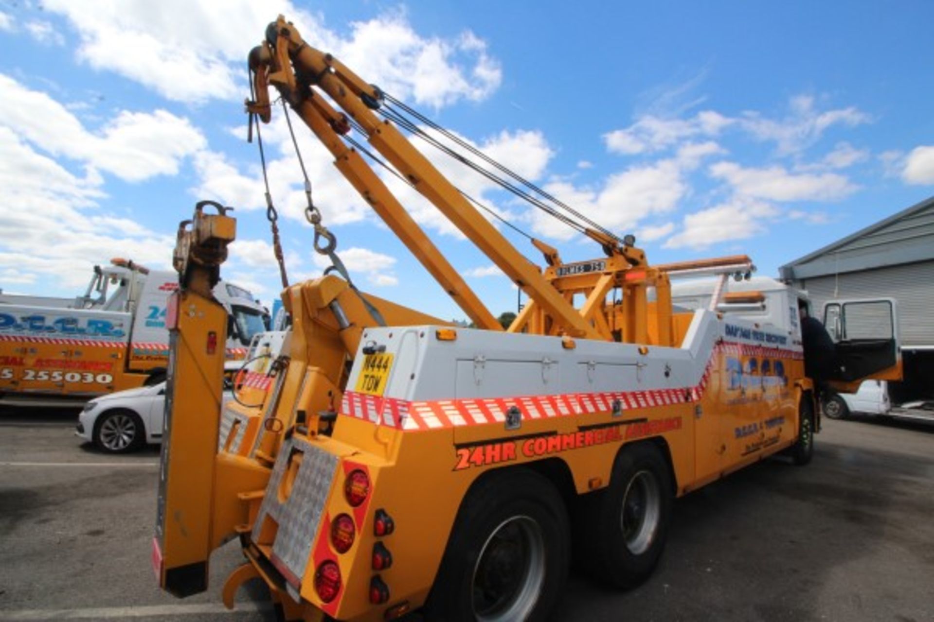 N444 TOW. 1996, MAN ECO240, 6x4 HEAVY DUTY UNDER LIFT RECOVERY TRUCK, 26-TONNE GROSS VEHICLE WEIGHT, - Image 4 of 31