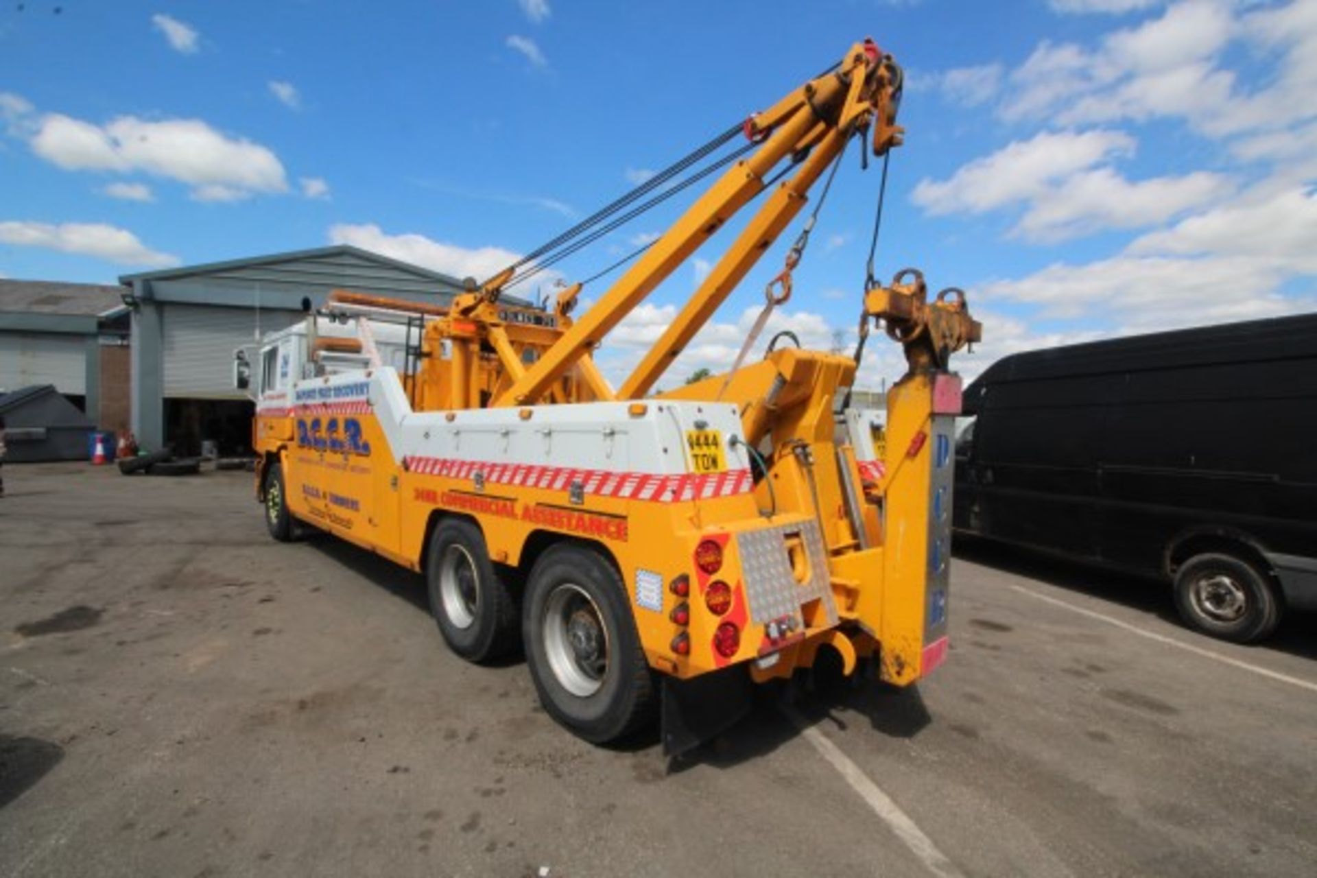 N444 TOW. 1996, MAN ECO240, 6x4 HEAVY DUTY UNDER LIFT RECOVERY TRUCK, 26-TONNE GROSS VEHICLE WEIGHT, - Image 3 of 31