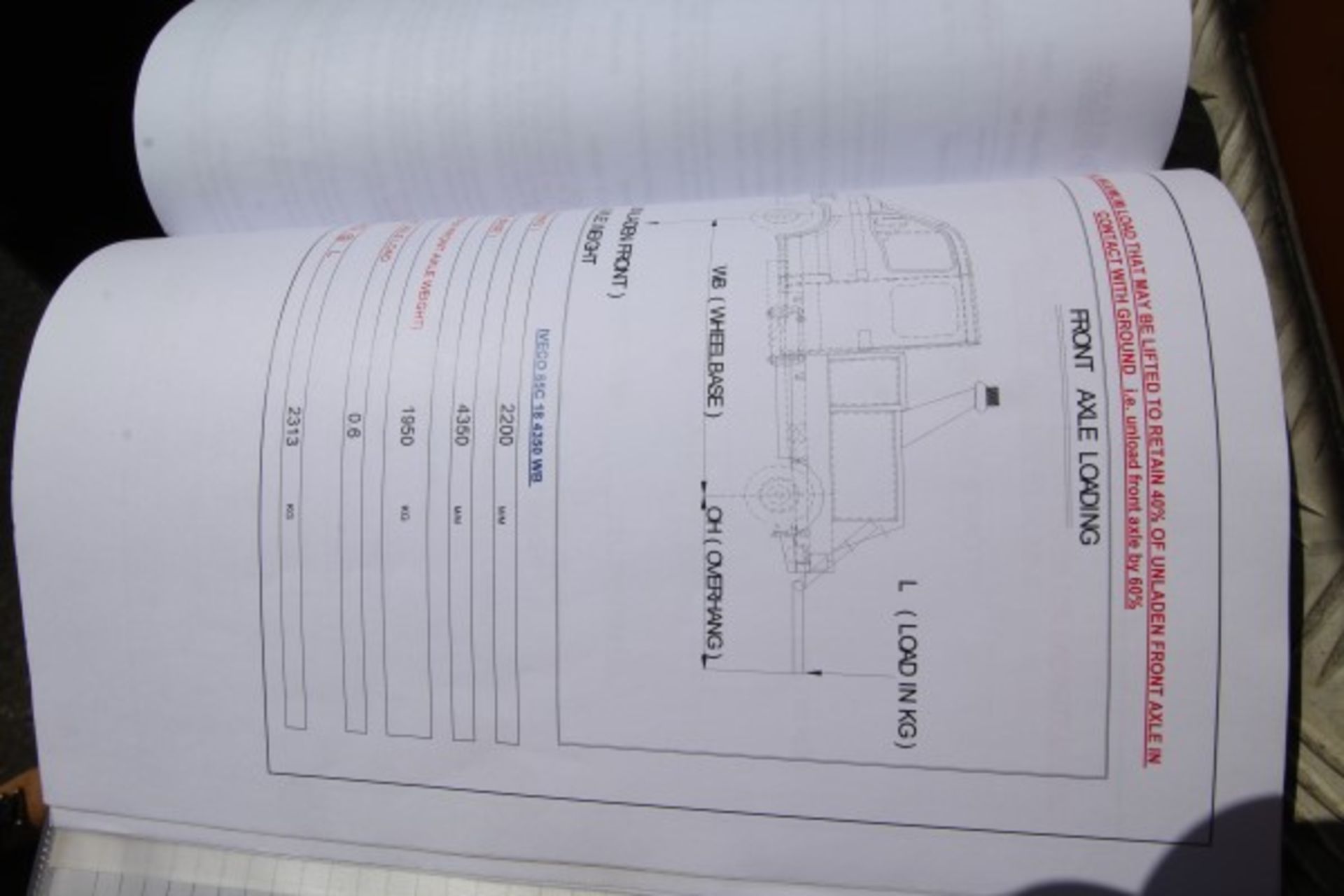 NX57 FWB. JANUARY 2008, IVECO 65C18 SPEC FRAME RECOVERY TRUCK, 2998CC DIESEL ENGINE, 6500KG GROSS - Image 22 of 34