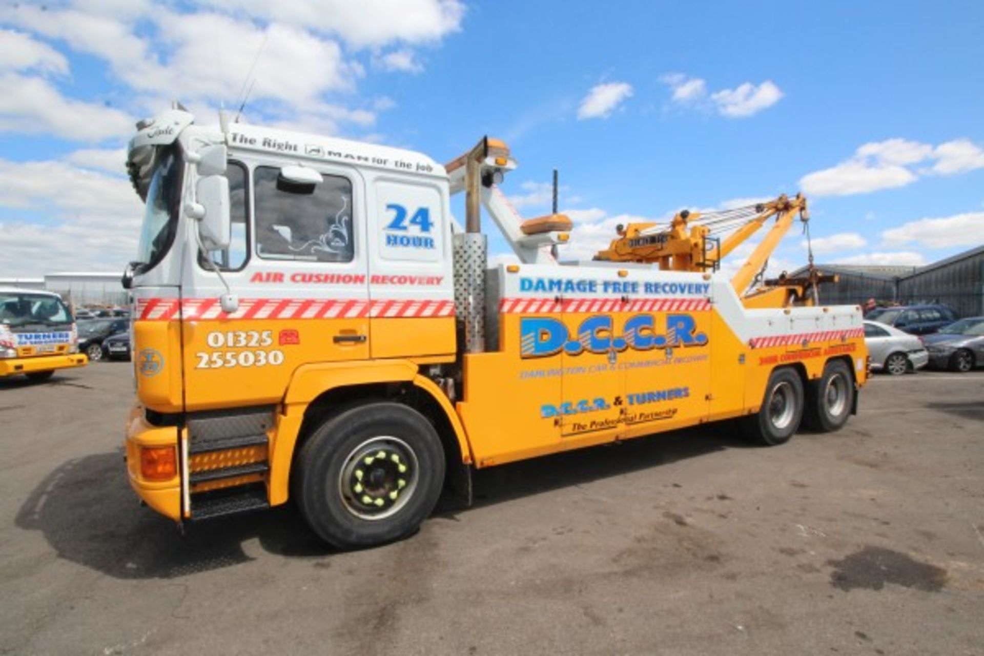 N444 TOW. 1996, MAN ECO240, 6x4 HEAVY DUTY UNDER LIFT RECOVERY TRUCK, 26-TONNE GROSS VEHICLE WEIGHT,