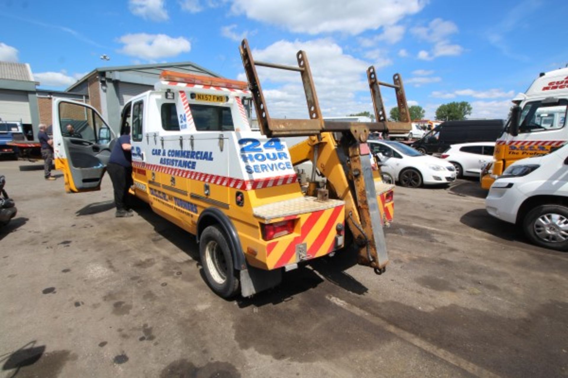 NX57 FWB. JANUARY 2008, IVECO 65C18 SPEC FRAME RECOVERY TRUCK, 2998CC DIESEL ENGINE, 6500KG GROSS - Image 2 of 34