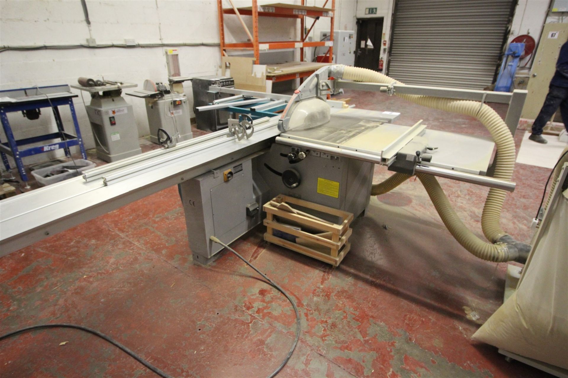 SLIDING TABLE DIMENSION SAW WITH TILT BLADE FACILITY, MODEL NO. PS315X, MAIN BLADE DIAMETER 315MM, - Image 3 of 3