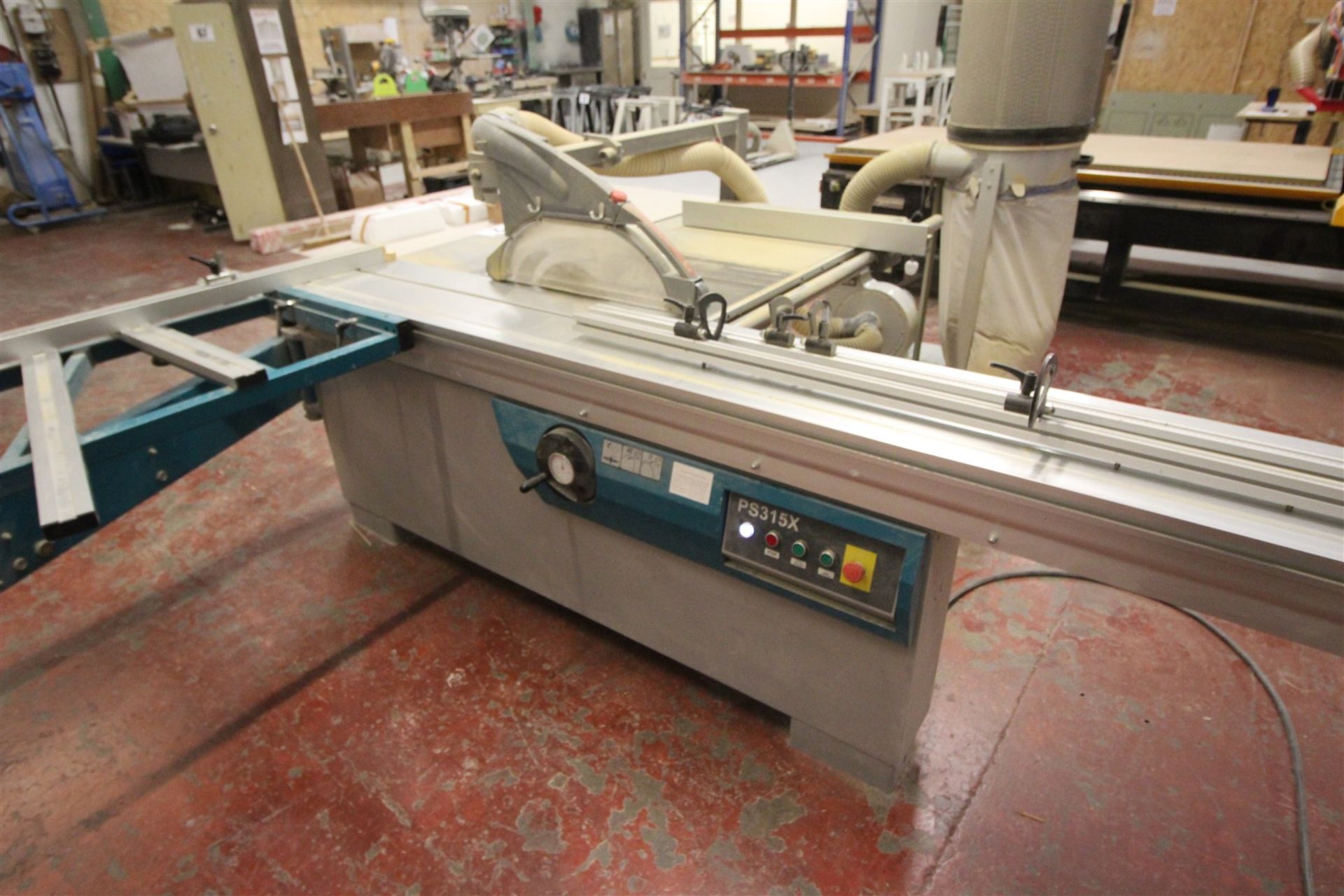 SLIDING TABLE DIMENSION SAW WITH TILT BLADE FACILITY, MODEL NO. PS315X, MAIN BLADE DIAMETER 315MM, - Image 2 of 3