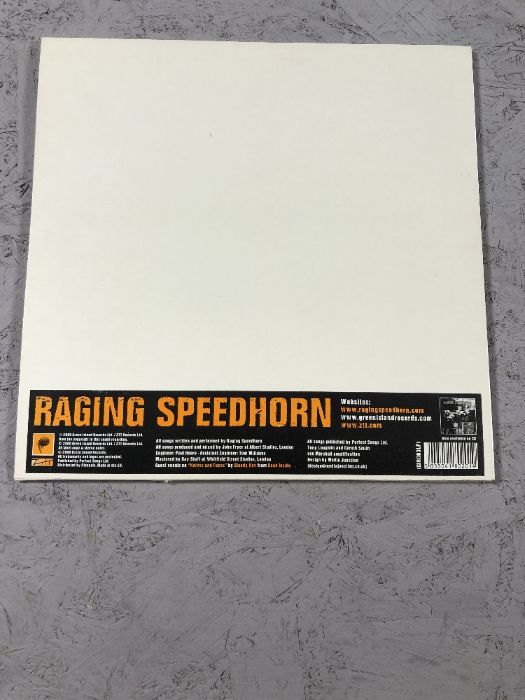 Raging Speedhorn Orange Vinyl signed LP - Image 2 of 6