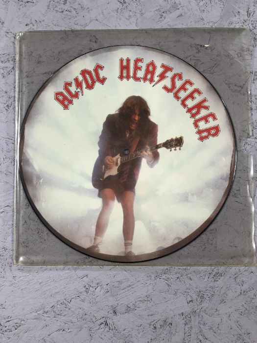 12 AC/DC LPs/12" including: "Heatseeker" (12" picture disc), "If You Want Blood", "Highway to Hell", - Image 2 of 13