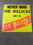 Sex Pistols: "Never Mind the Bollocks" (UK Virgin orig V2086 without "No Submission" on rear of